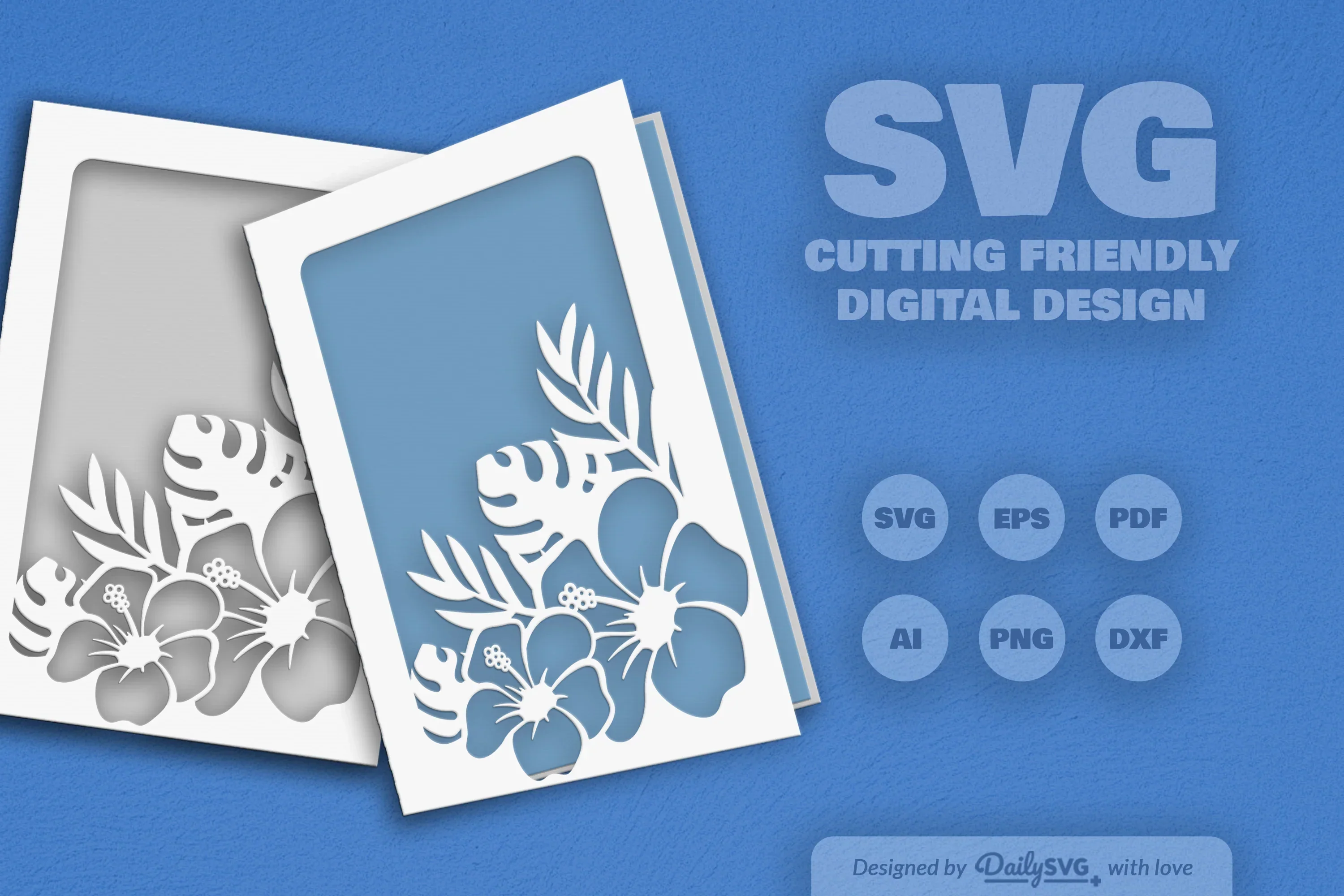 Tropical Floral SVG Bundle for Creative Designs - Image 2