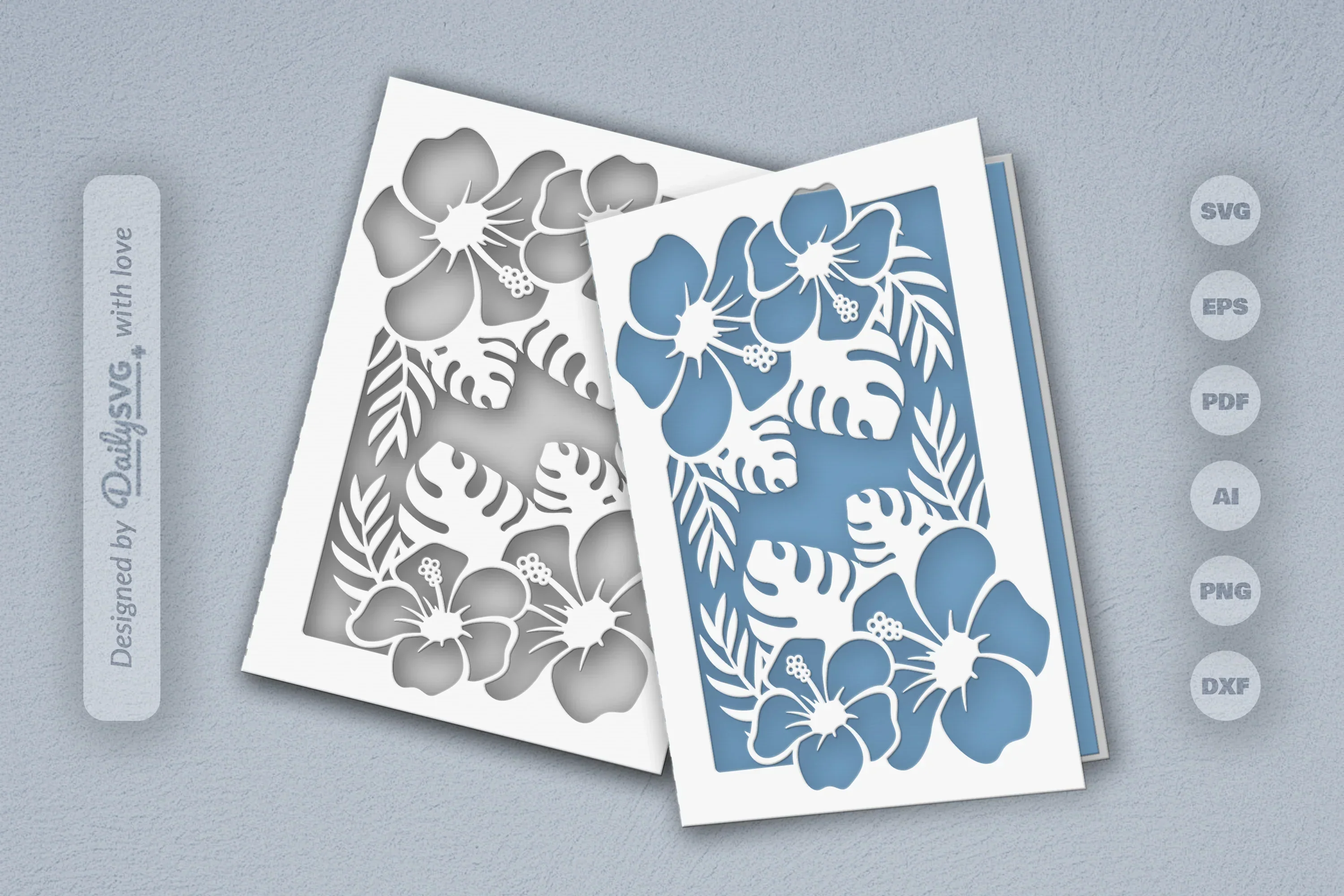 Tropical Floral SVG Bundle for Creative Designs