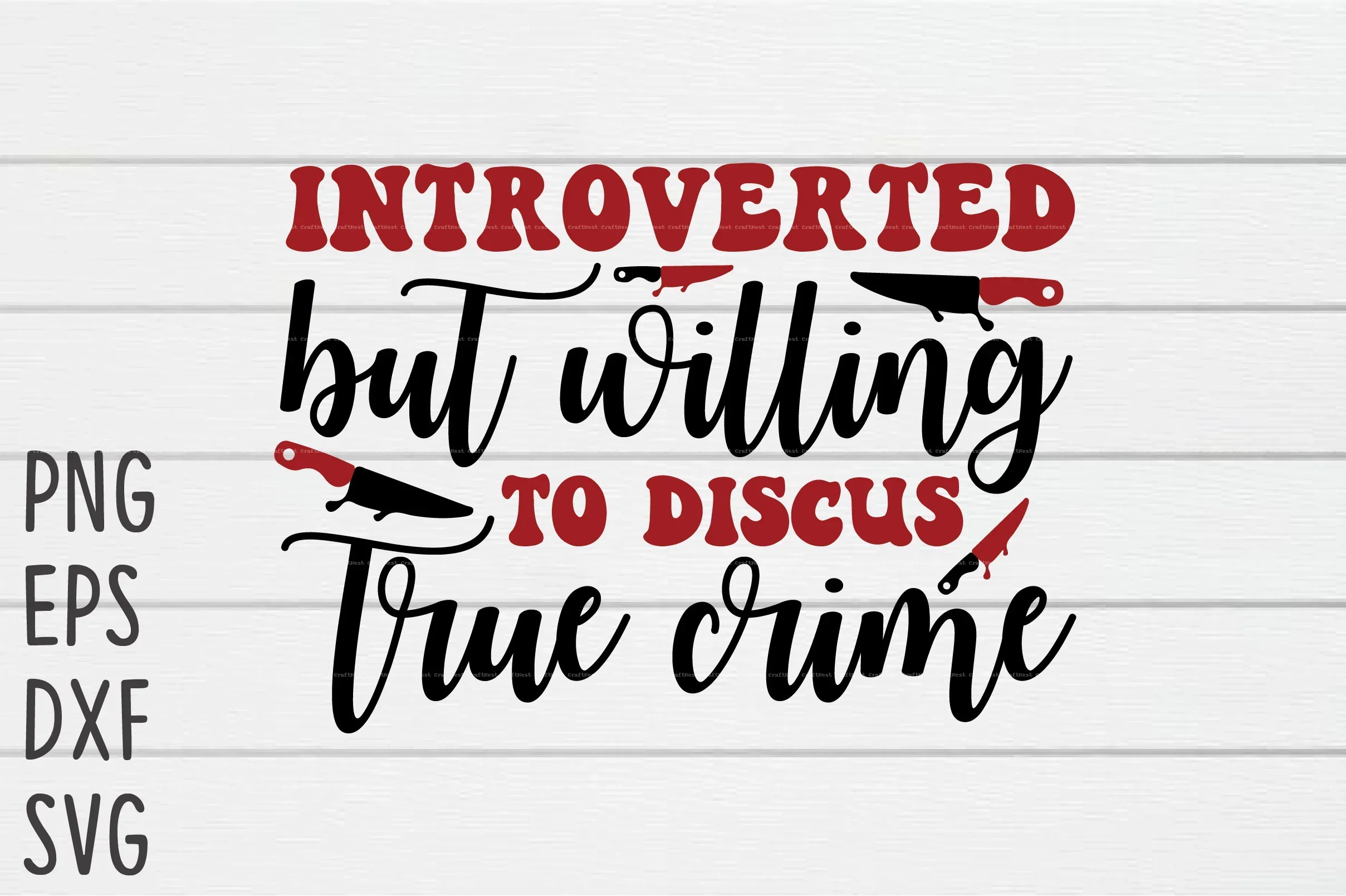 True Crime SVG Bundle - Image 20
