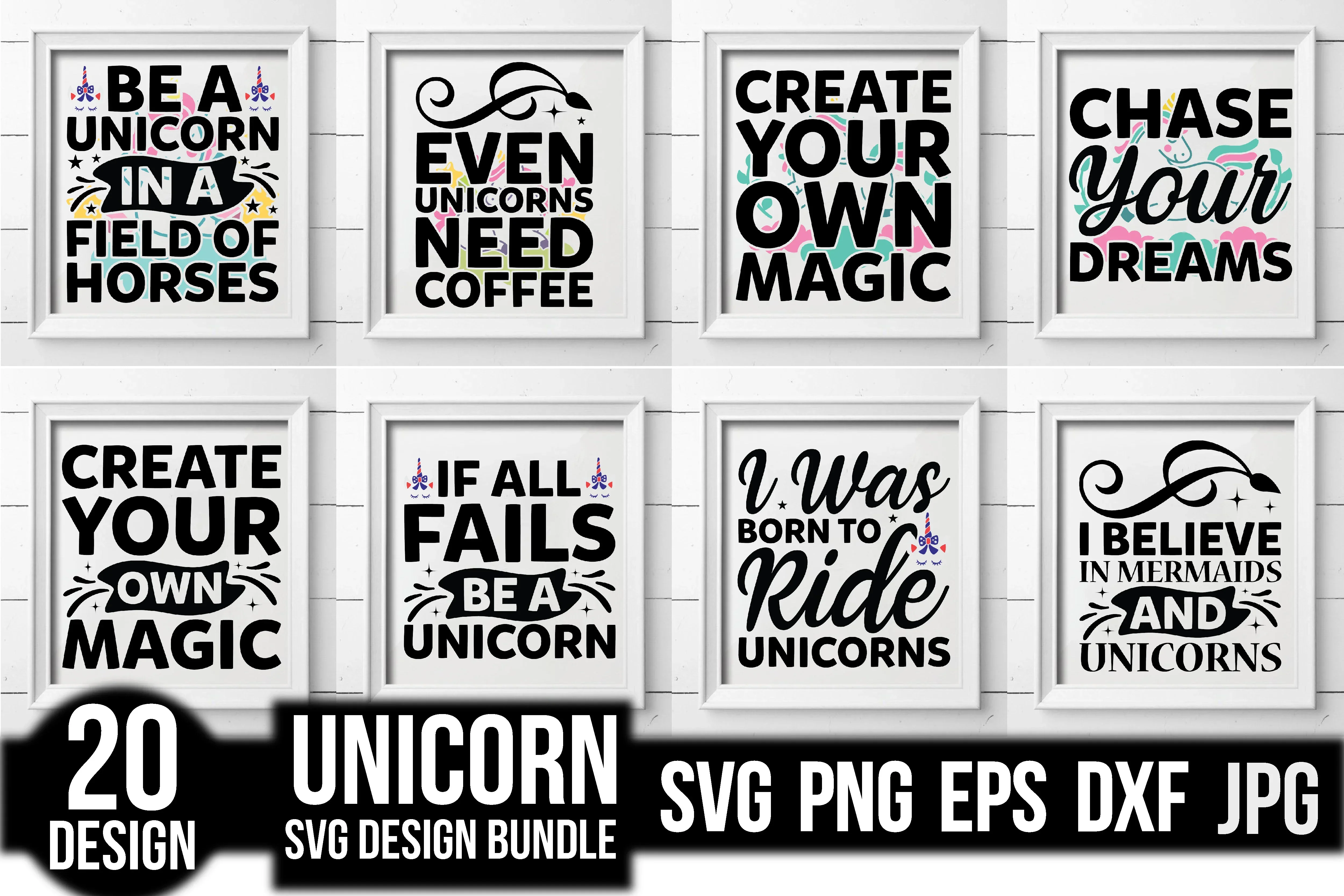 Unicorn SVG Bundle - Image 3