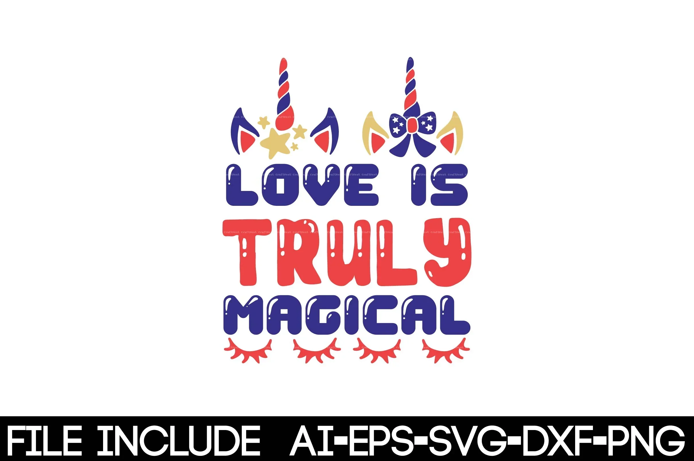 Unicorn SVG Bundle for Crafting - Image 3
