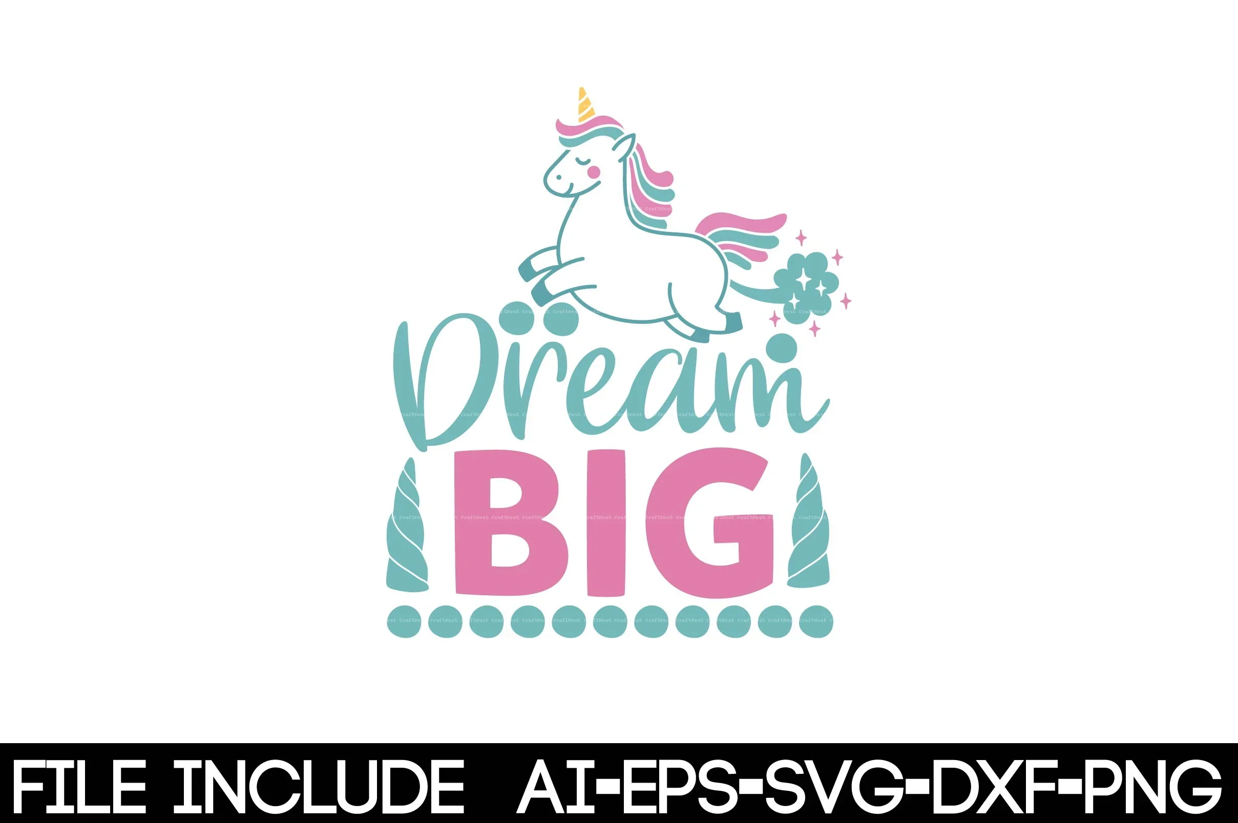 Unicorn SVG Bundle for Crafting and Design - Image 10