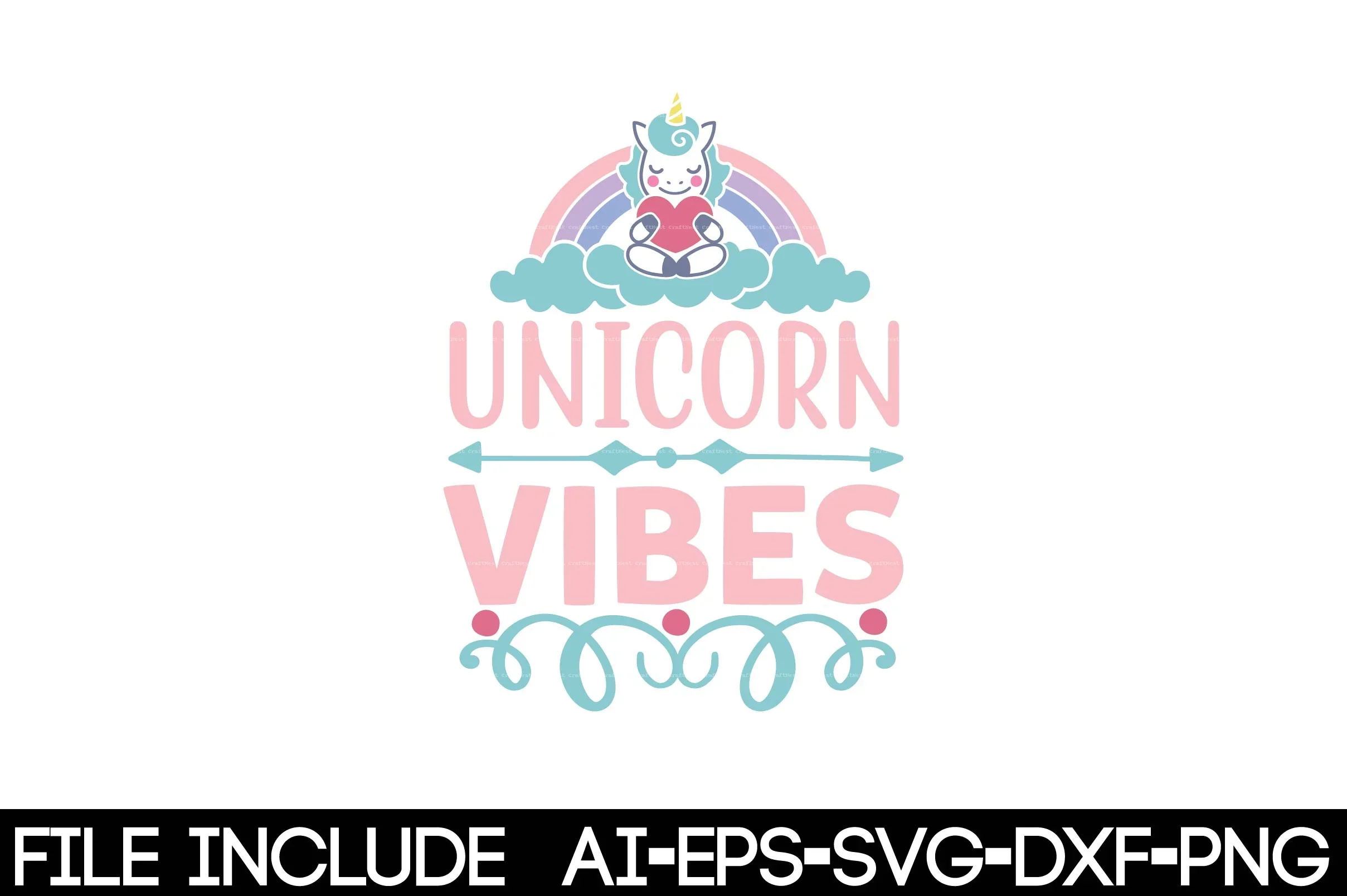 Unicorn SVG Bundle for Crafting and Design - Image 3