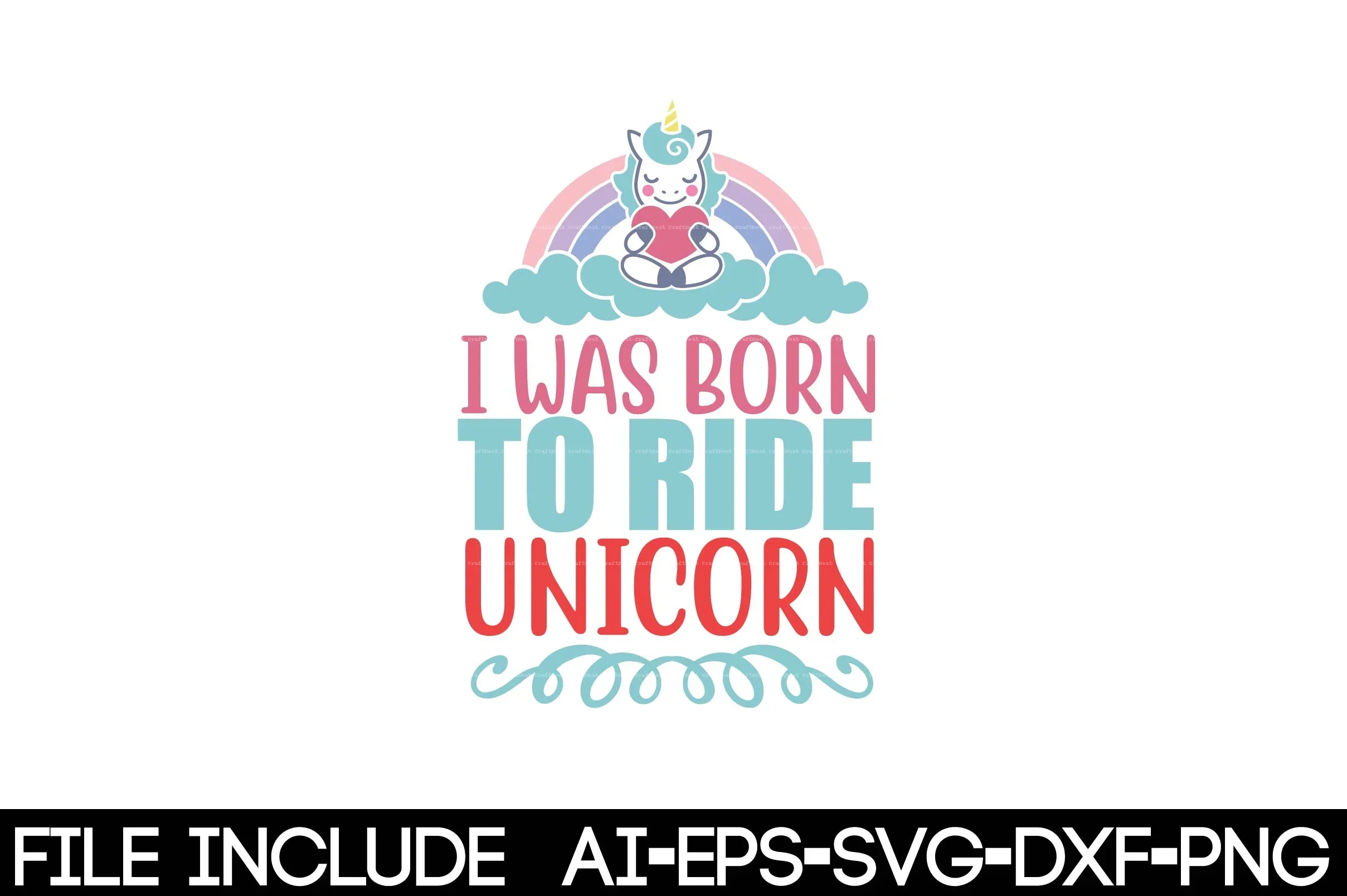 Unicorn SVG Bundle for Crafting and Design - Image 9