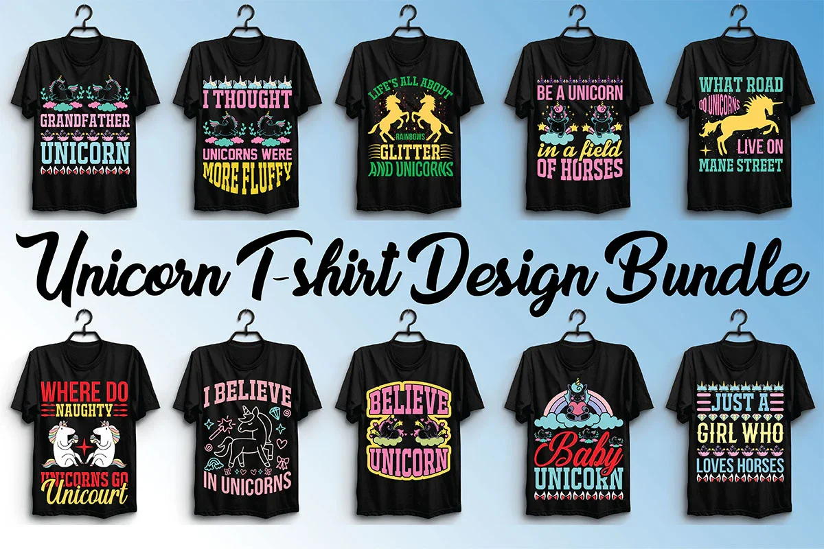Unicorn T Shirt Bundle - Image 2