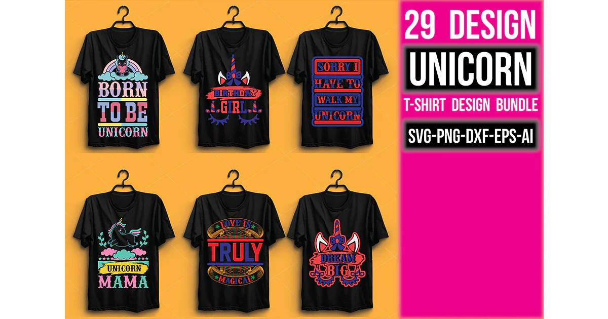 Unicorn T Shirt Bundle - Image 3