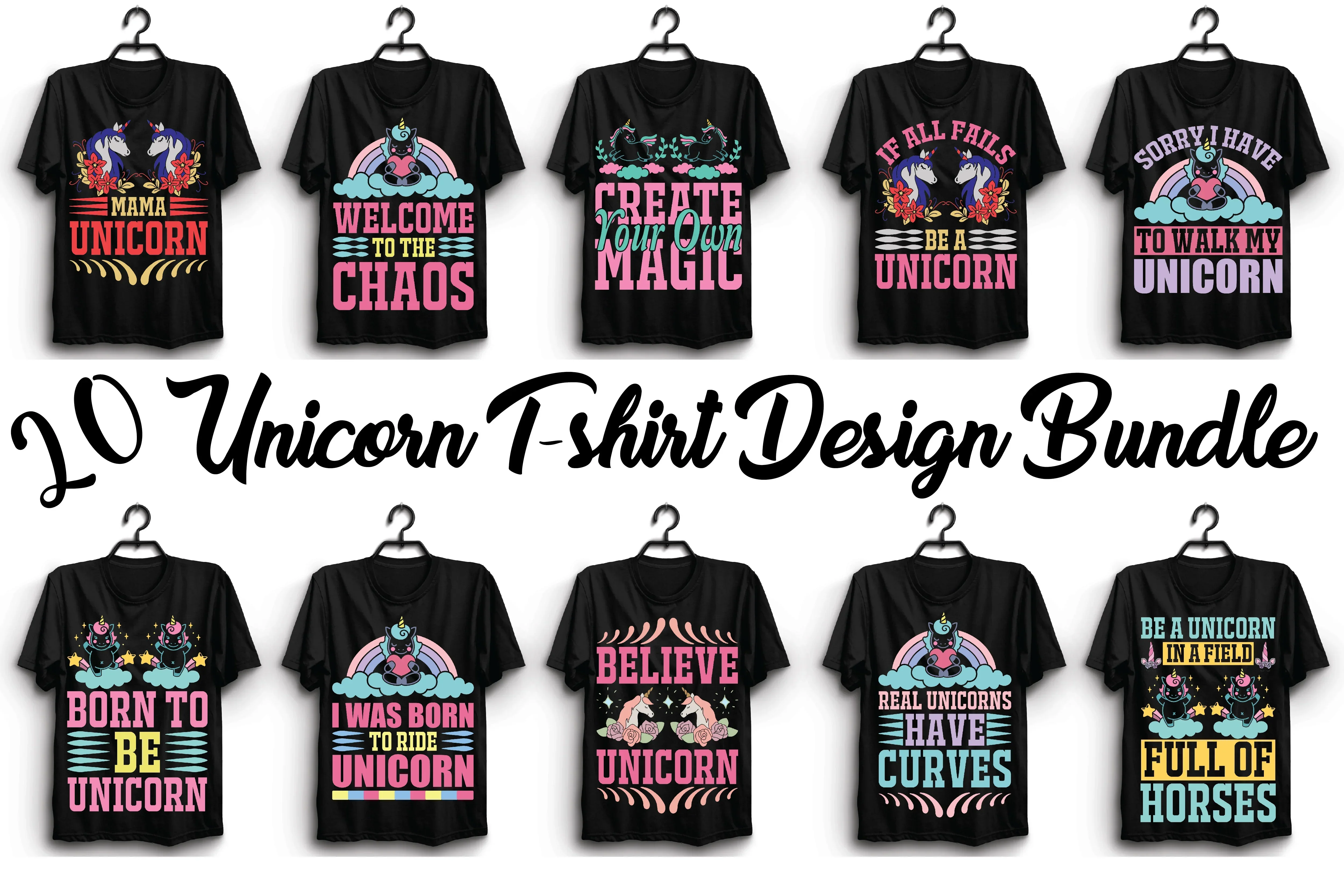 Unicorn T Shirt Bundle - Image 2