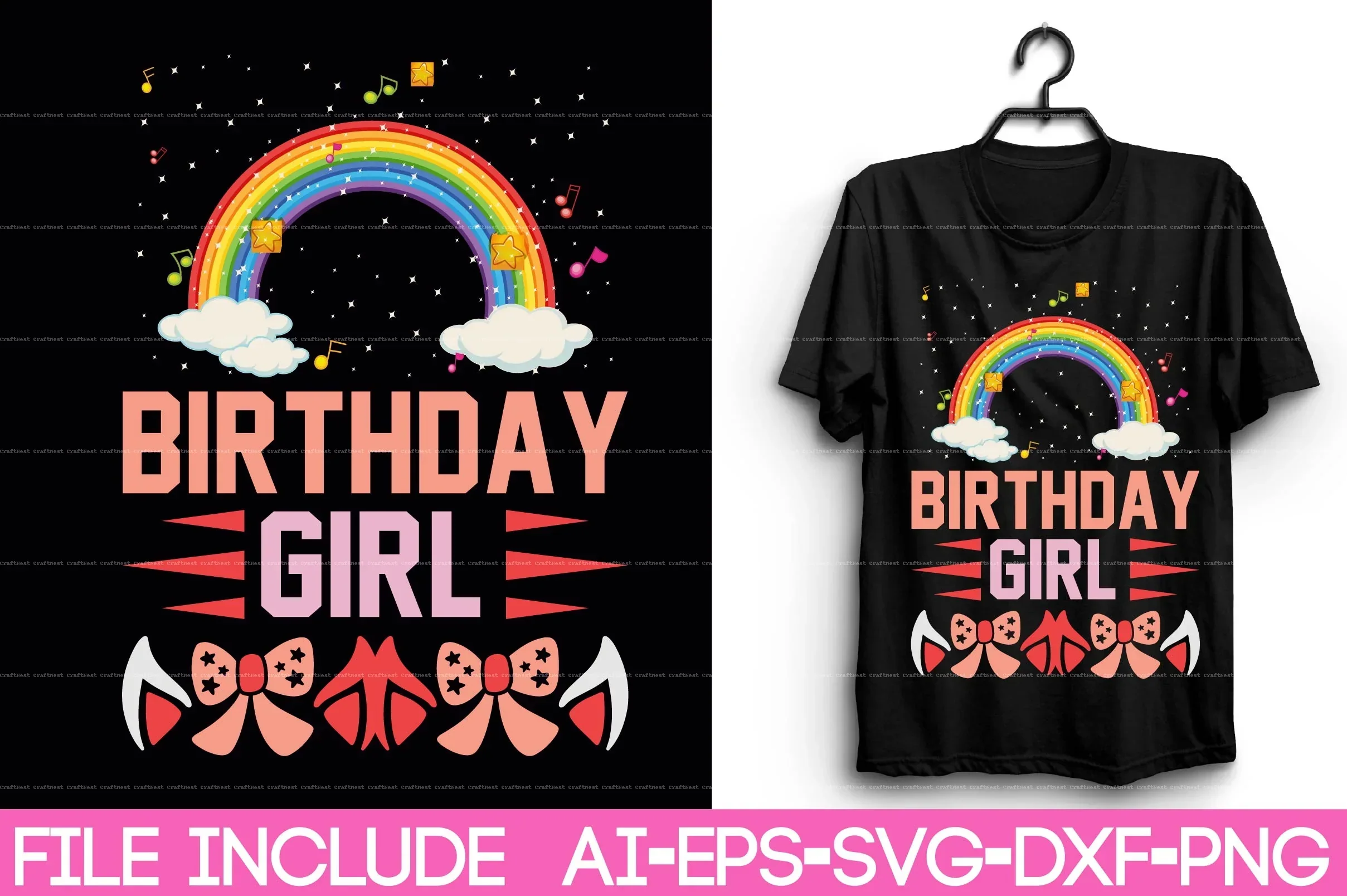 Unicorn T-Shirt Design SVG Bundle - Image 8