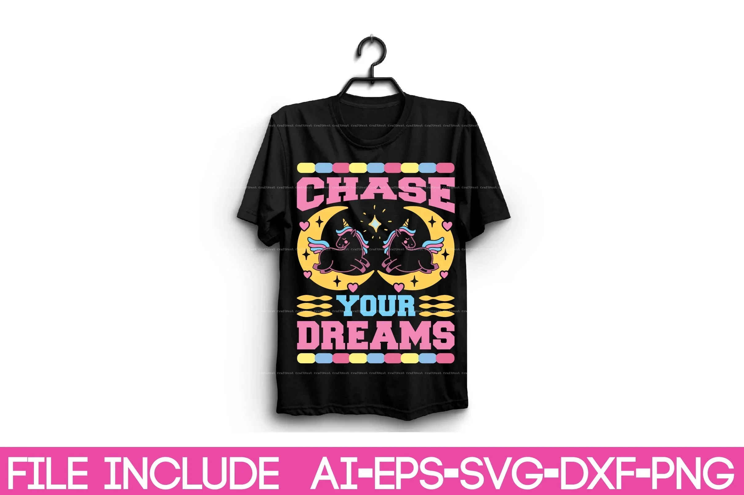 Unicorn T-Shirt Design SVG Bundle - Image 2