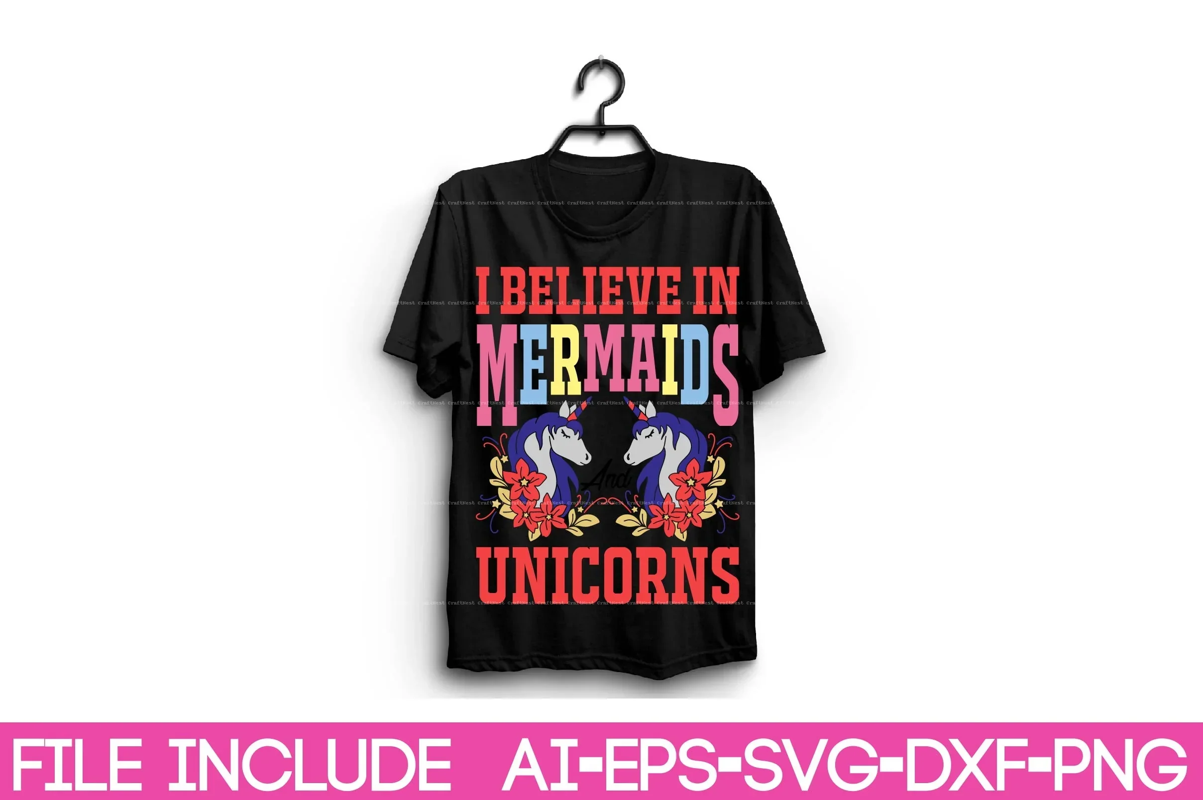 Unicorn T-Shirt Design SVG Bundle - Image 4