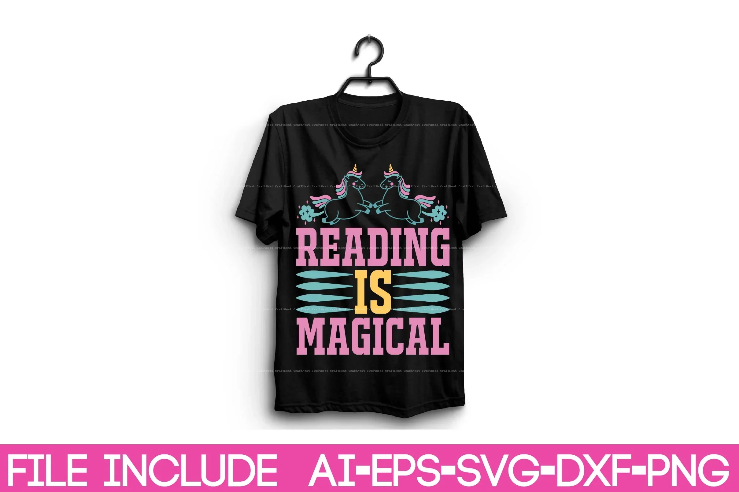 Unicorn T-Shirt Design SVG Bundle - Image 9
