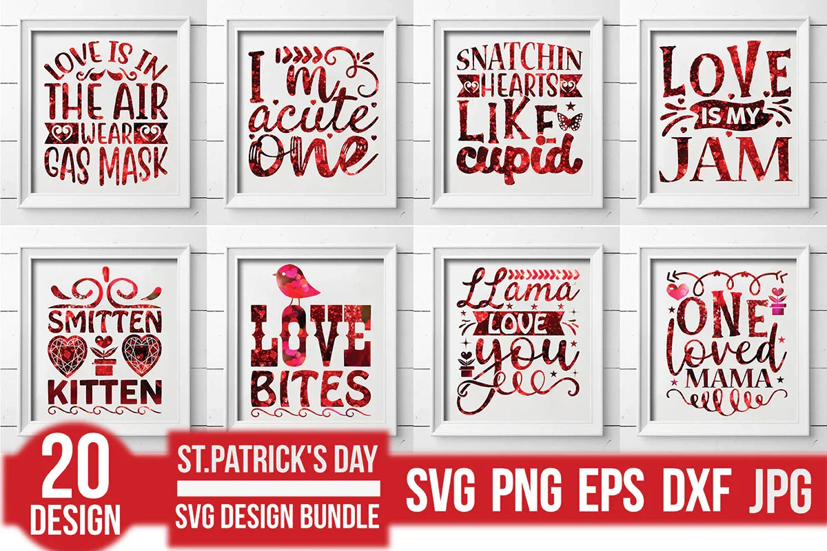 Valentine SVG Bundle