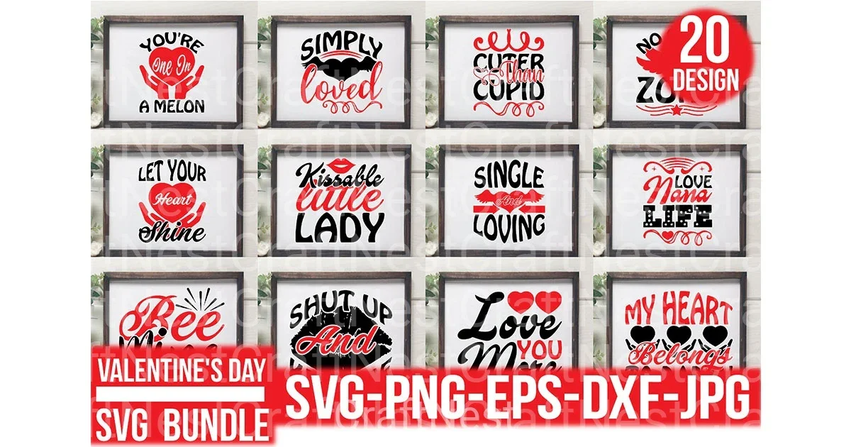 Valentine's Day Design Bundle
