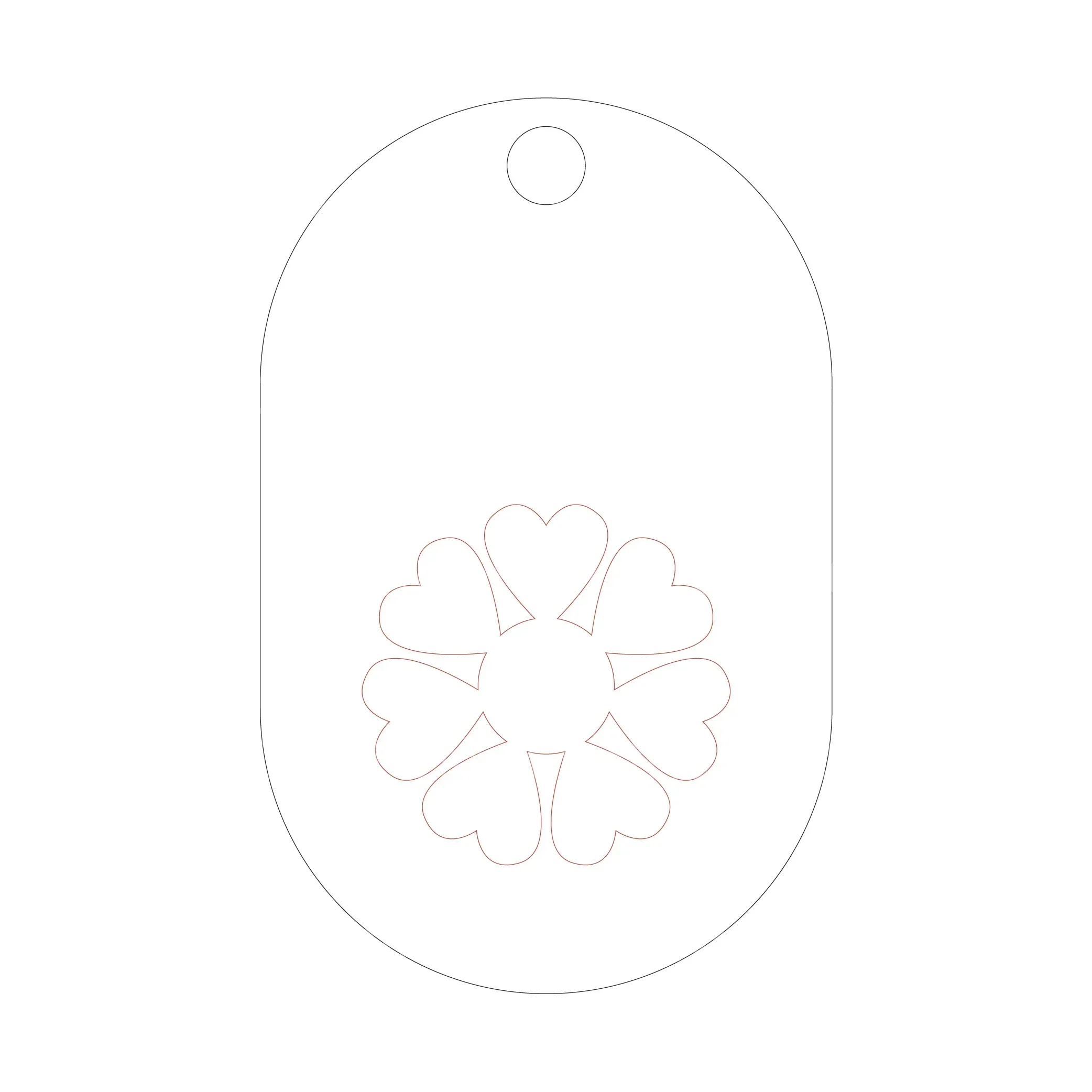 Valentine's Day Earring Laser Cut SVG Bundle - Image 3