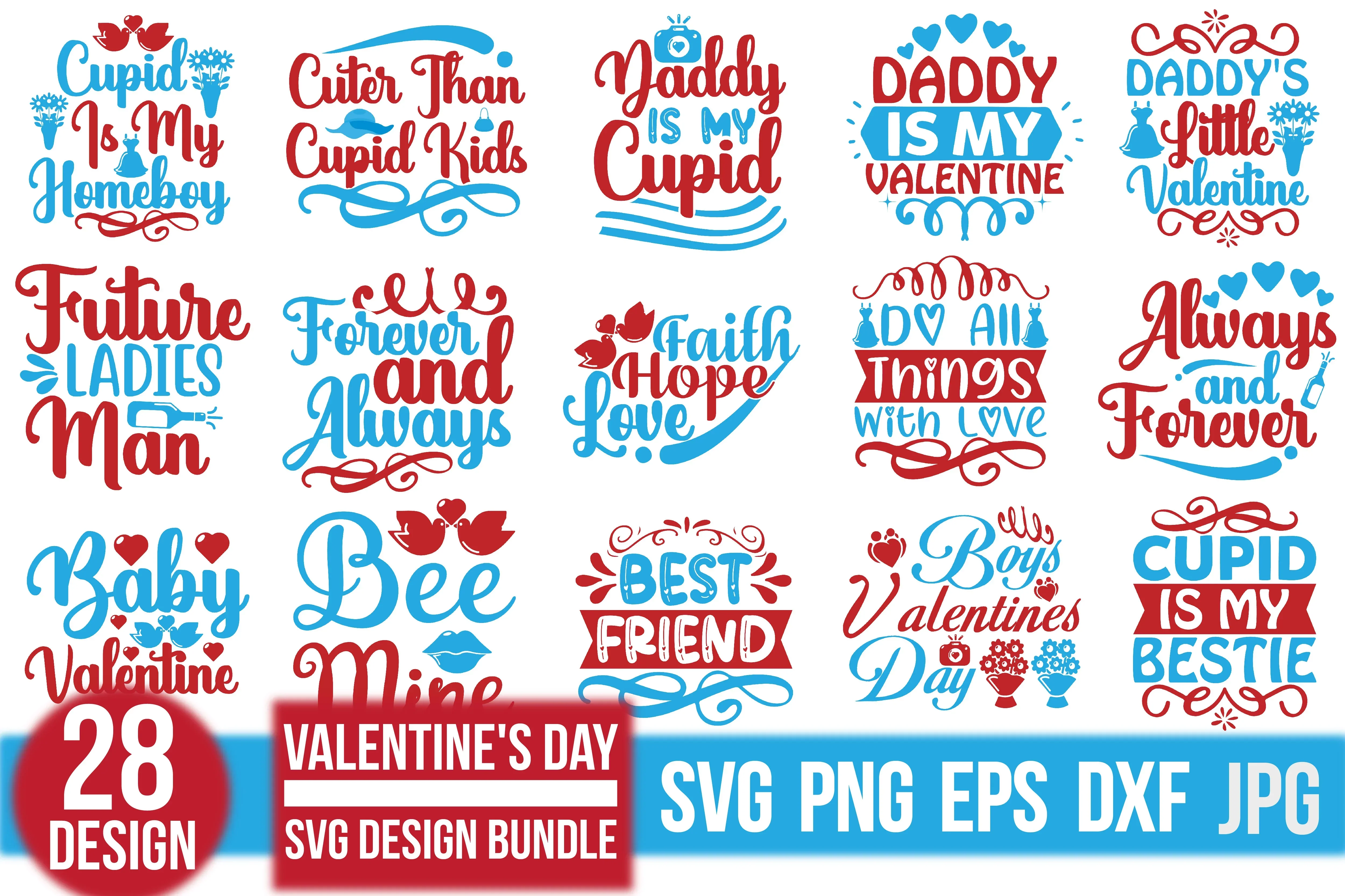 Valentine's Day SVG Bundle - Image 2