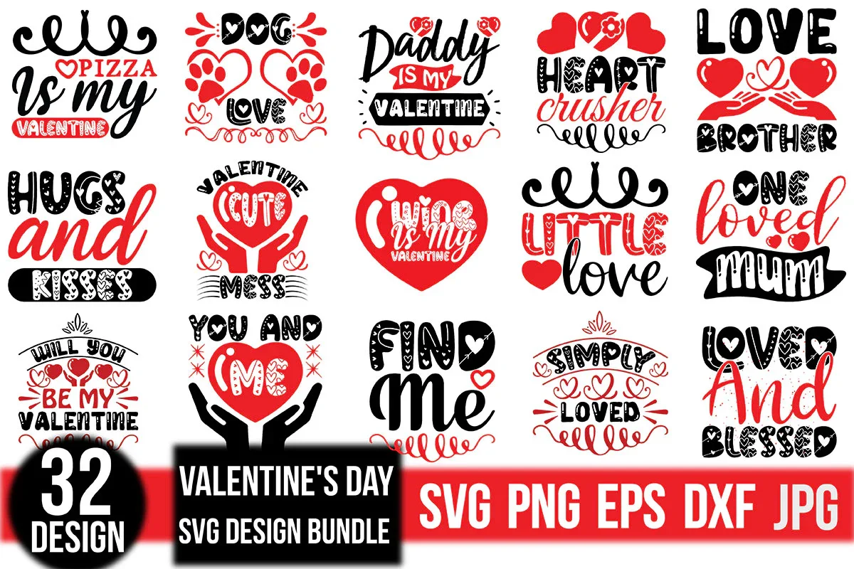 Valentine's Day SVG Bundle - Image 3