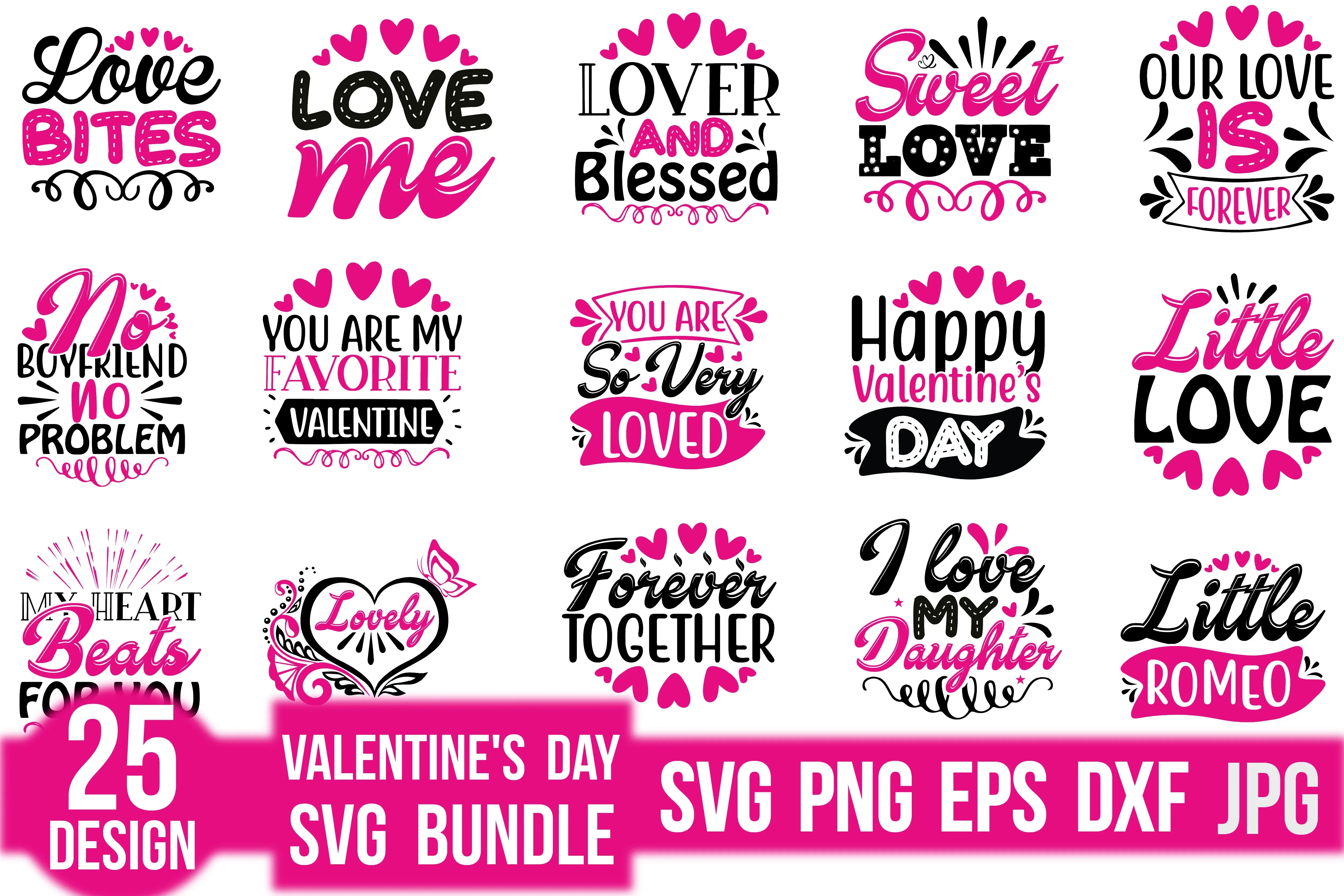 Valentine's Day SVG Bundle - Image 2