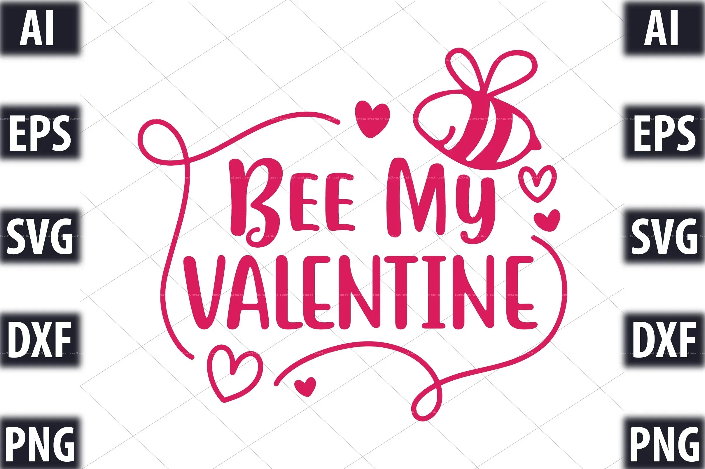 Valentine's Day SVG Design Bundle - Image 8