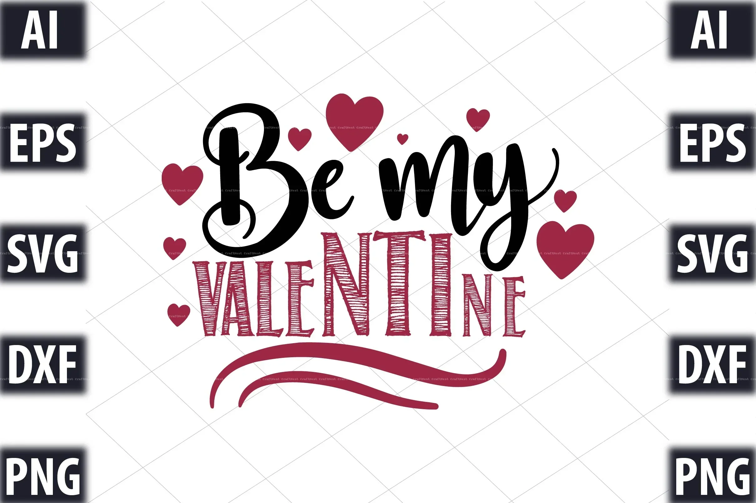 Valentine's Day SVG Design Bundle - Image 9