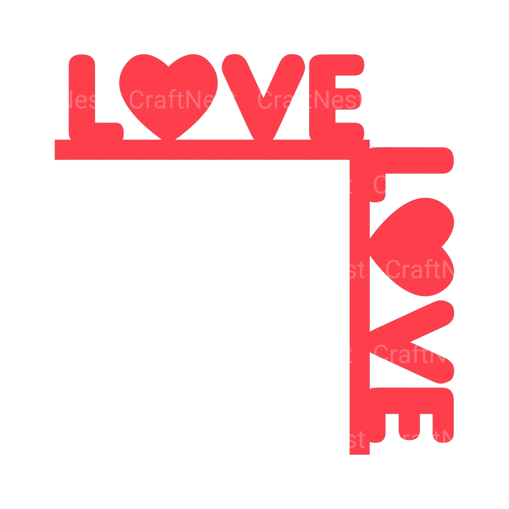 Valentine's Door Corner SVG Bundle - Image 5