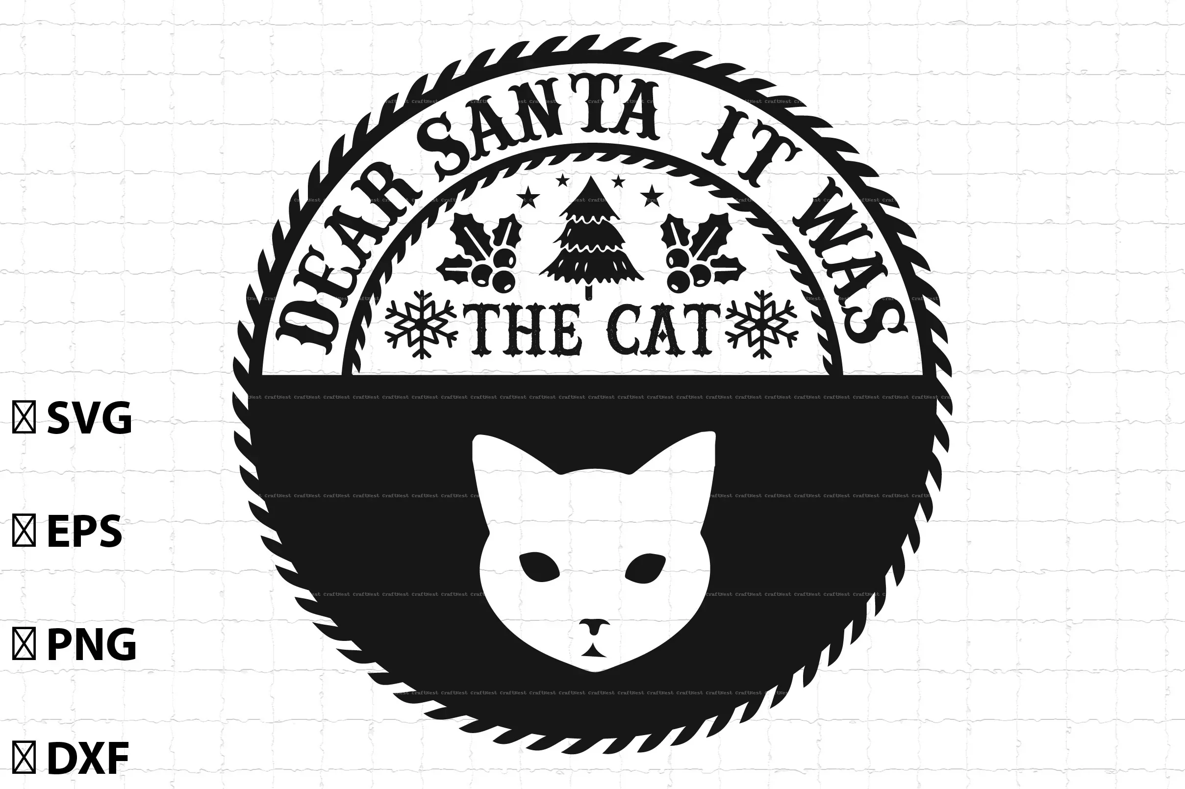 Vintage Christmas SVG Bundle - Image 12
