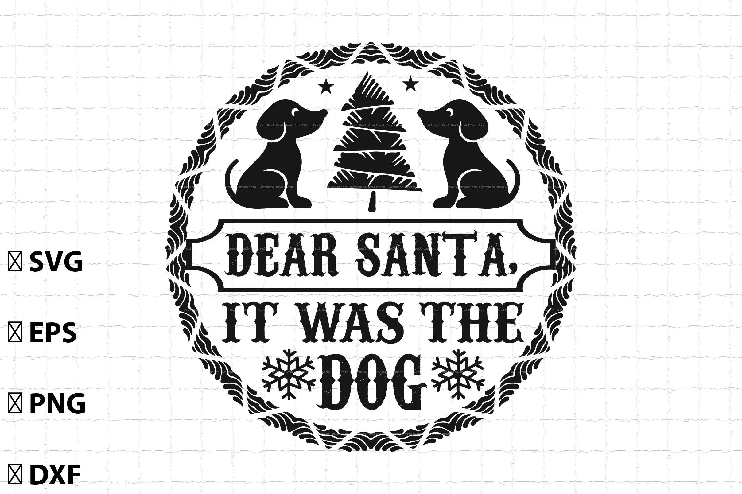 Vintage Christmas SVG Bundle - Image 13
