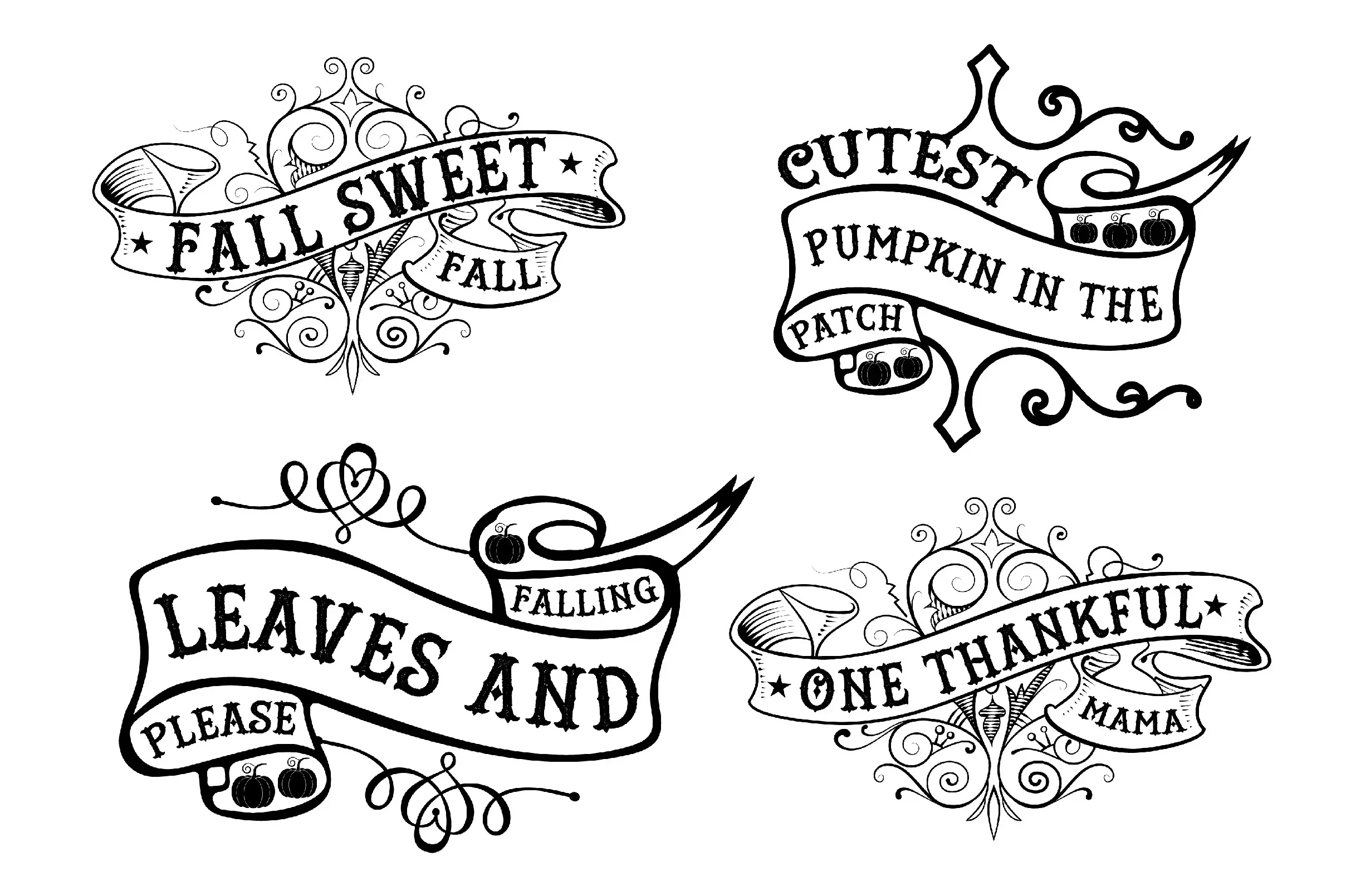 Vintage Fall Sign Bundle - Image 3