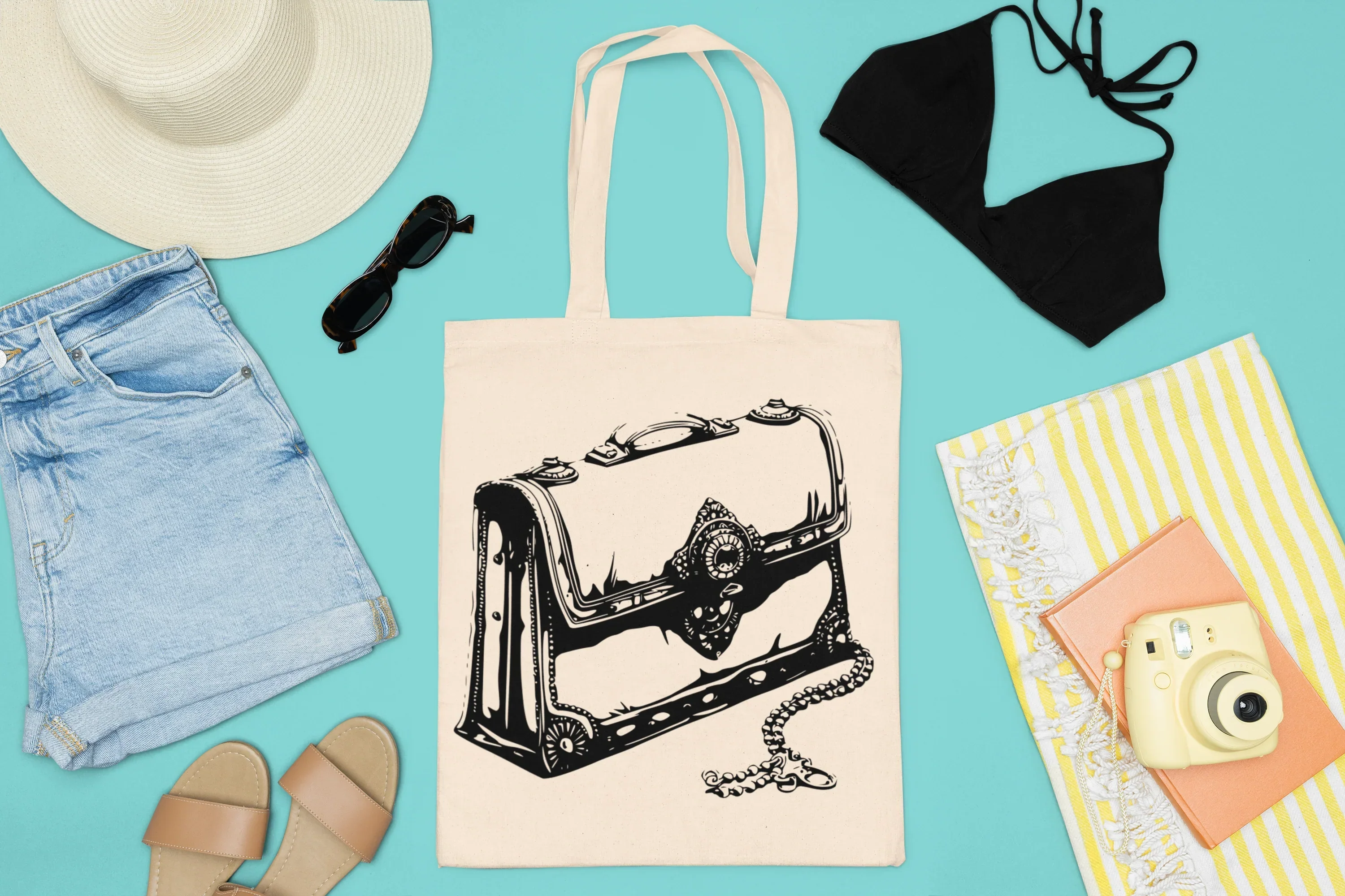 Vintage Fashion SVG Bundle - Image 7