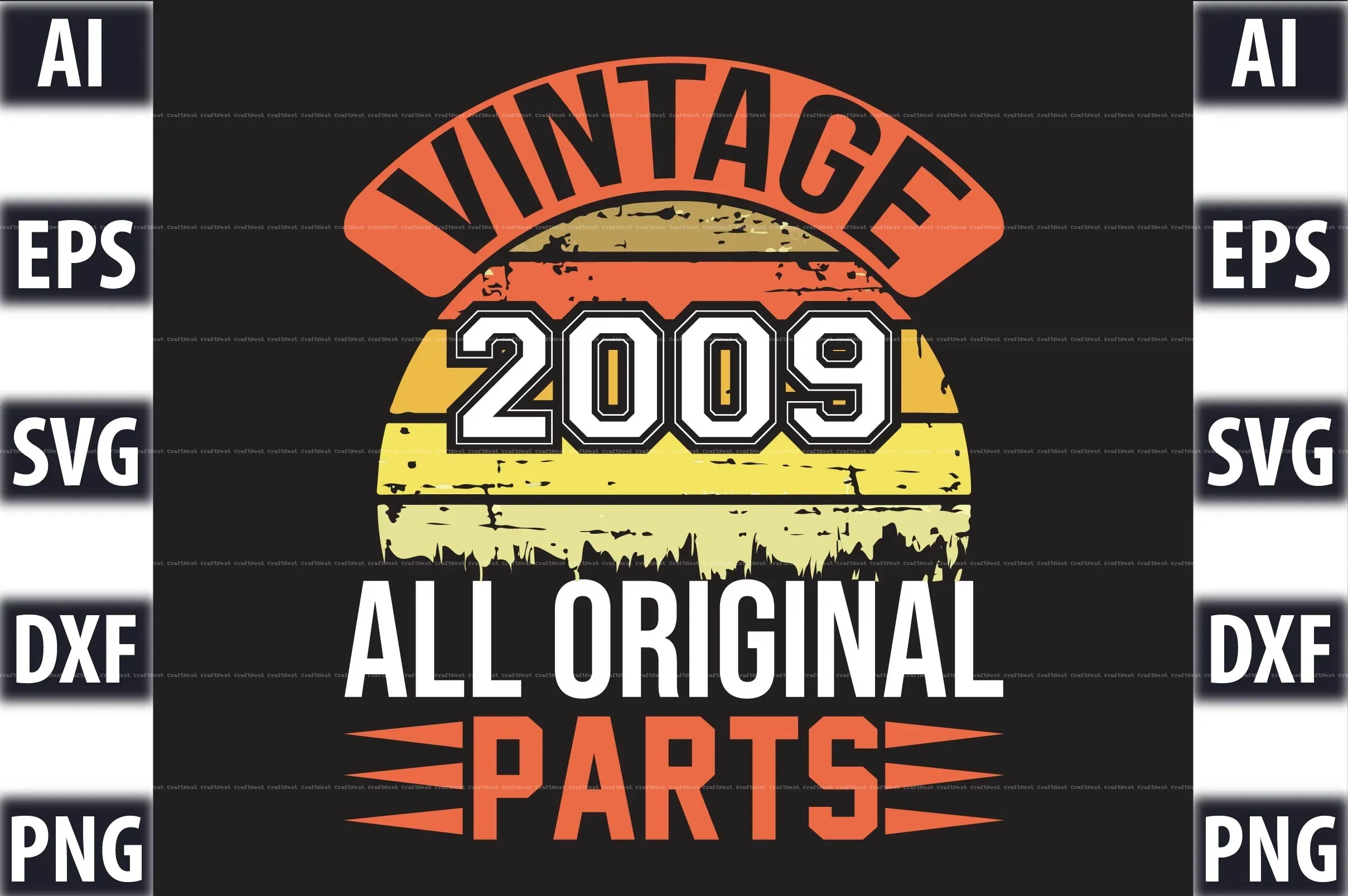 Vintage SVG Bundle 20/20 - Image 12