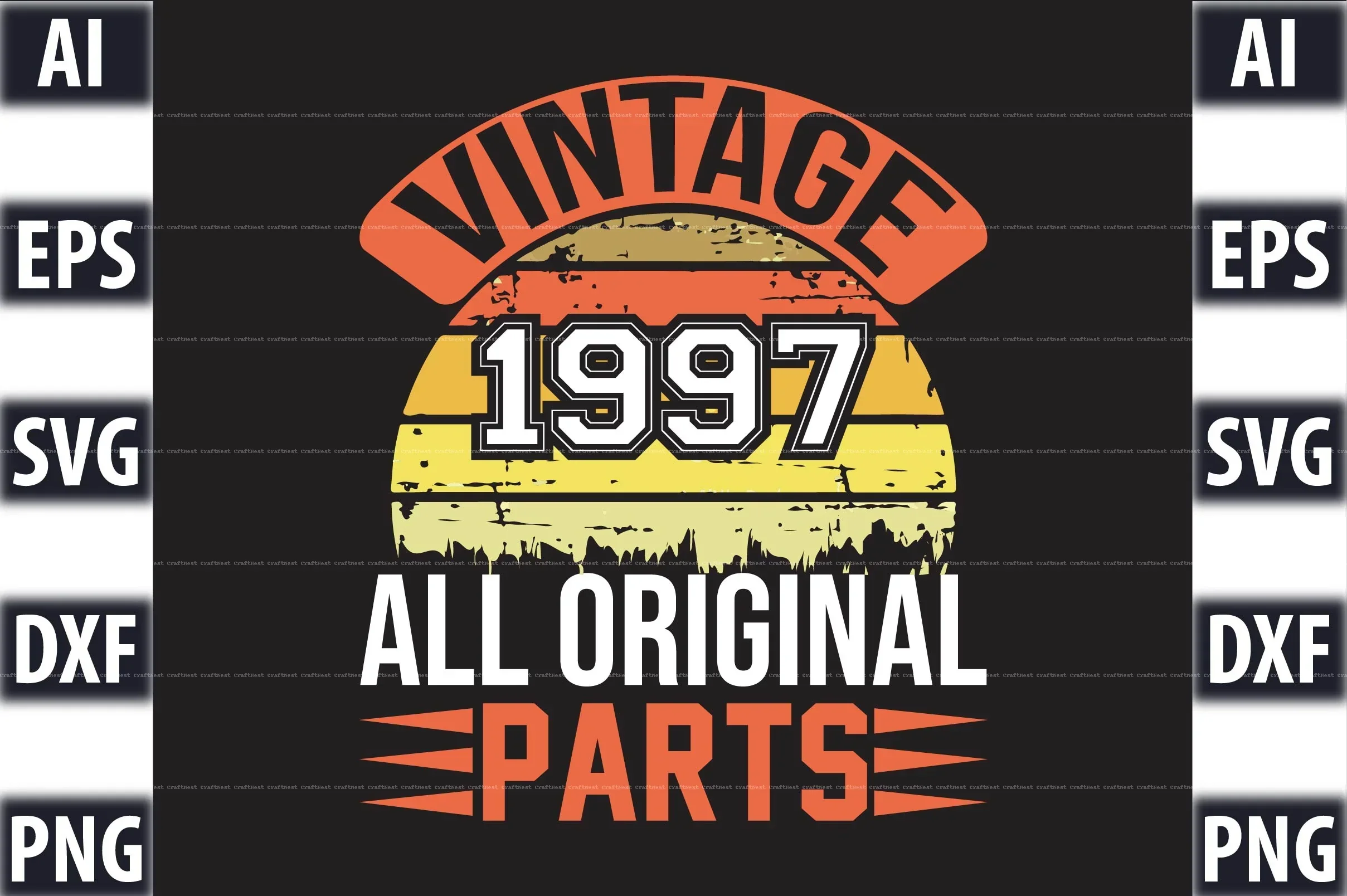 Vintage SVG Bundle 20/20 - Image 7