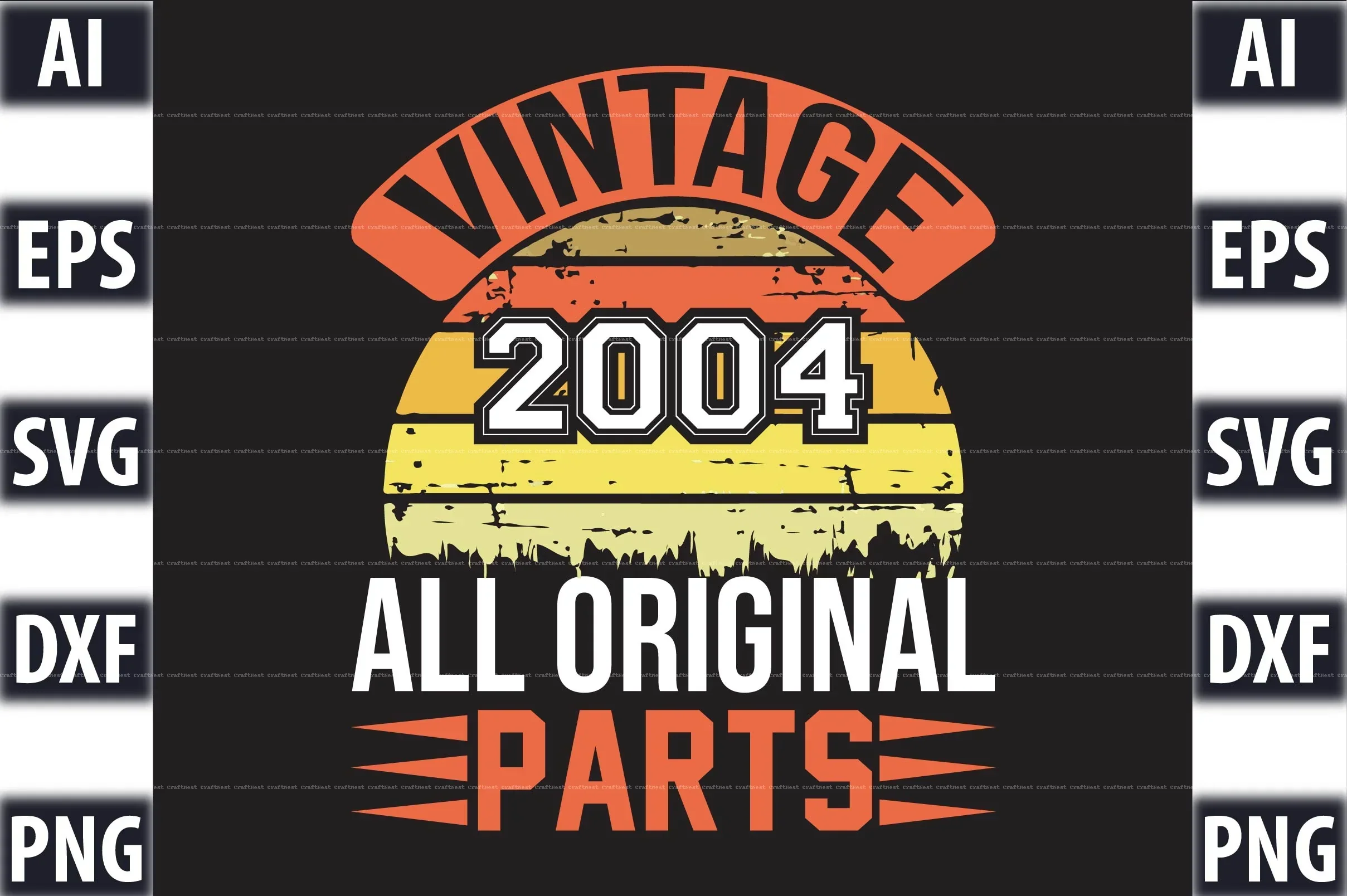 Vintage SVG Bundle 20/20 - Image 9