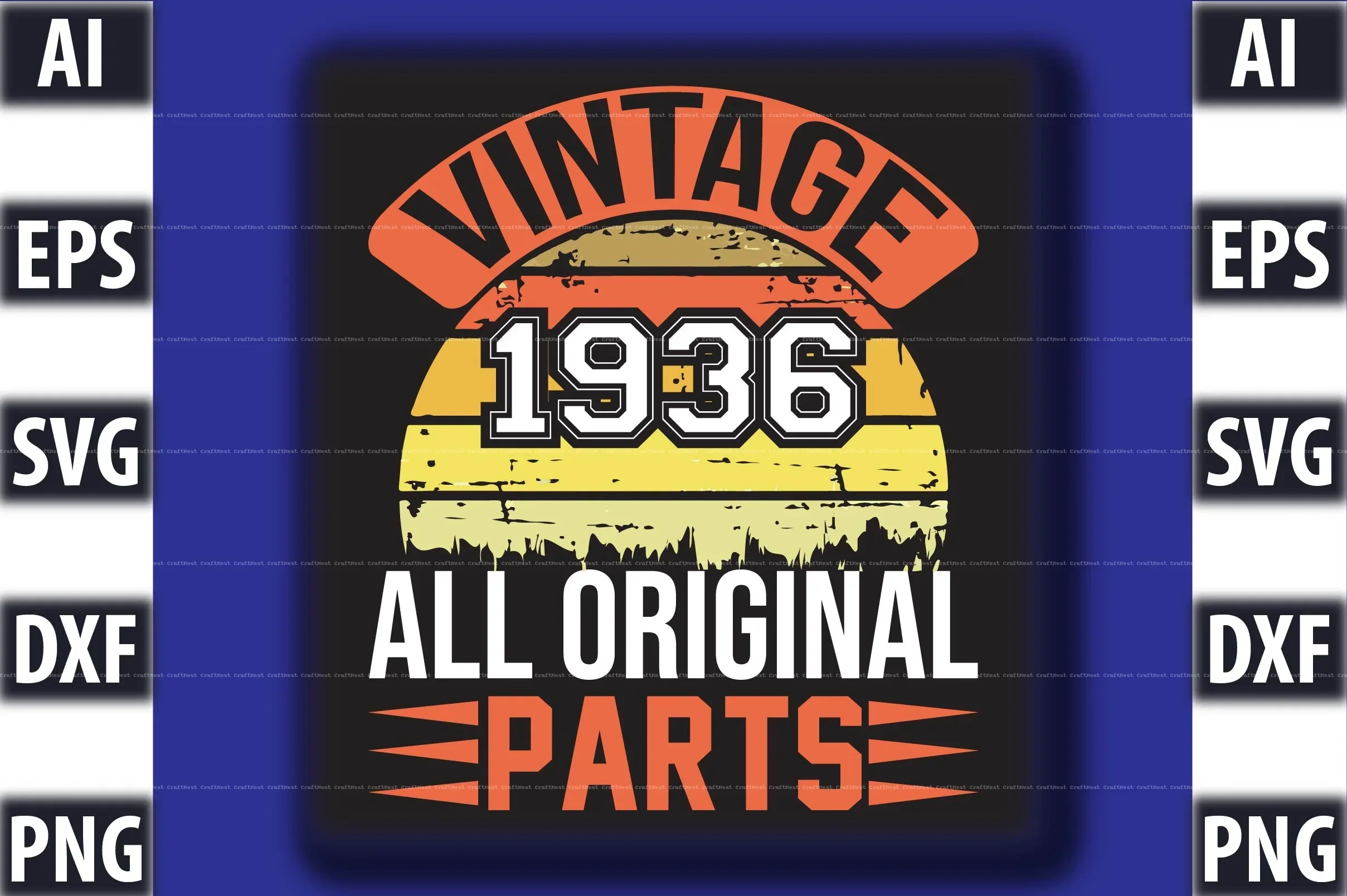 Vintage SVG Bundle - Image 2