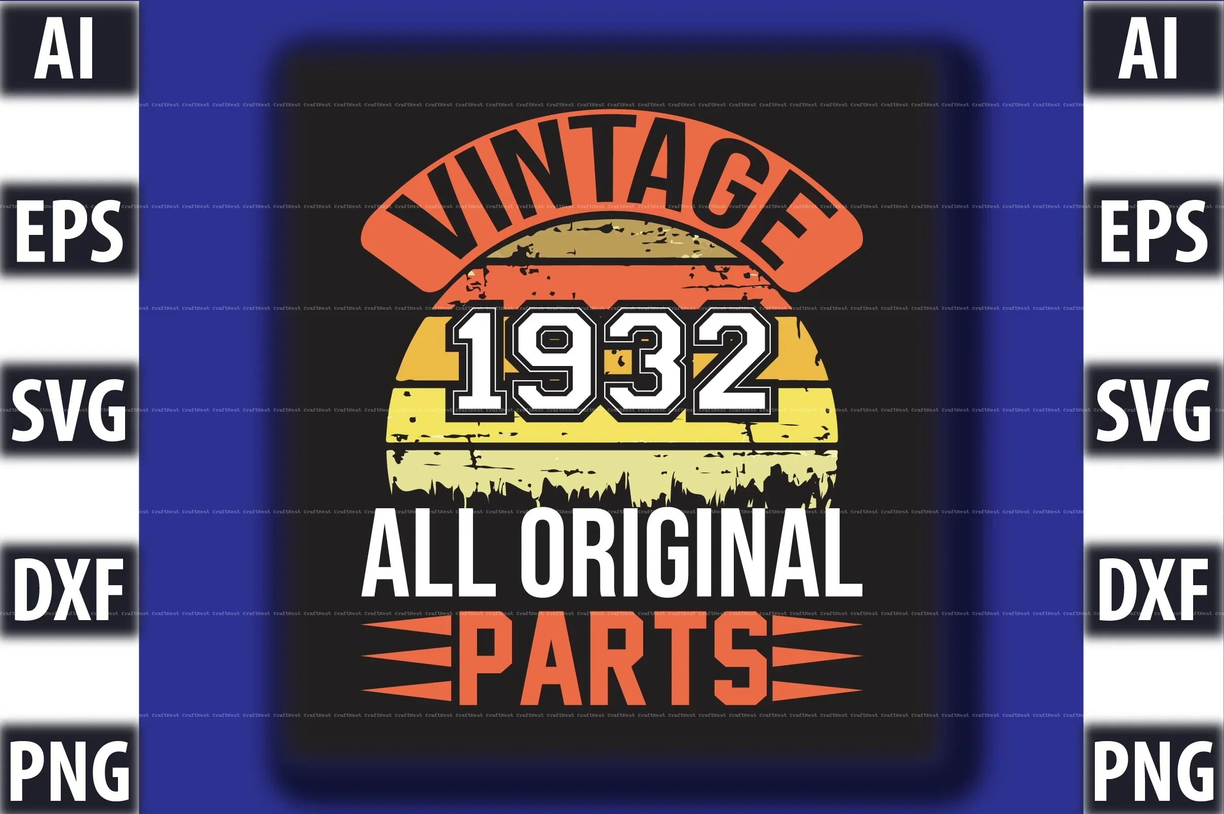 Vintage SVG Bundle - Image 8