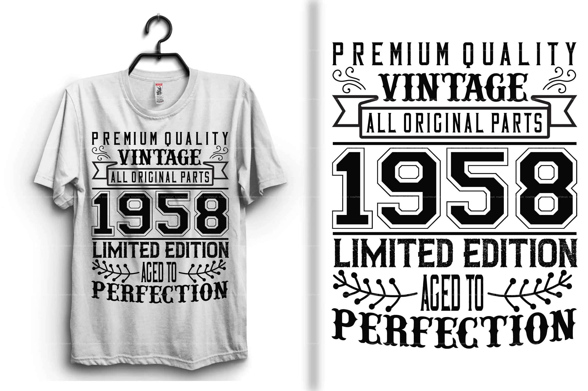 Vintage T-Shirt Design SVG Bundle - Image 11