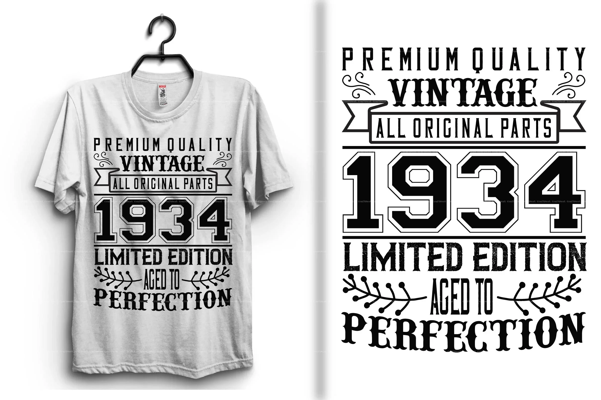 Vintage T-Shirt Design SVG Bundle - Image 3