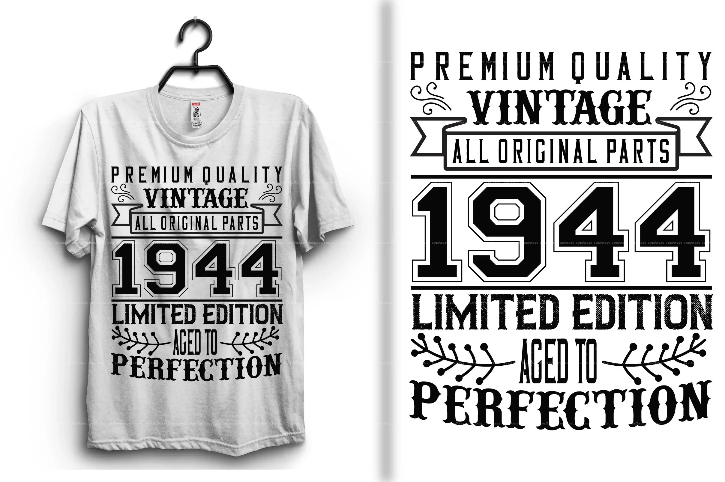 Vintage T-Shirt Design SVG Bundle - Image 6