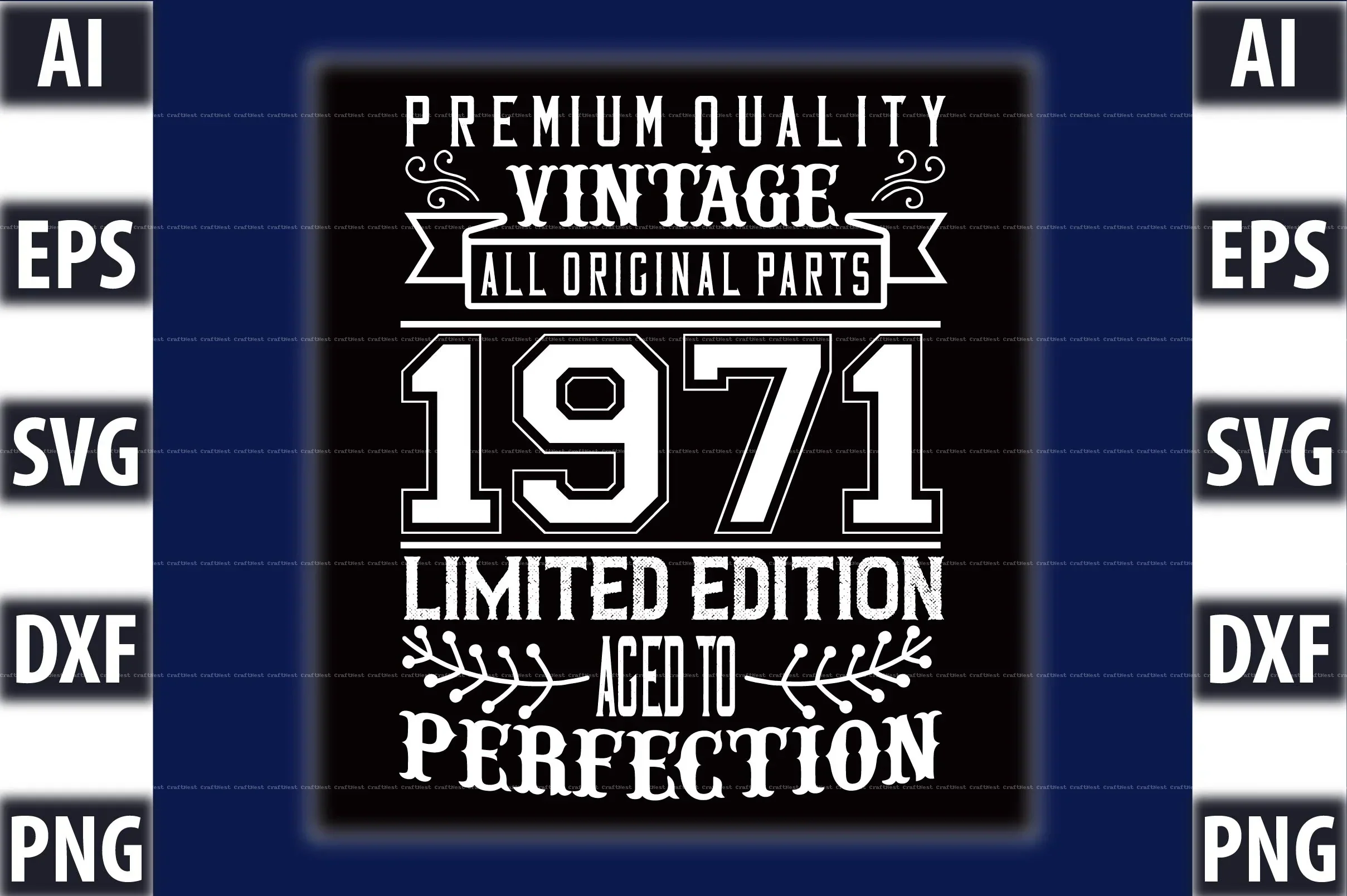 Vintage T-Shirt Design SVG Bundle - Image 5
