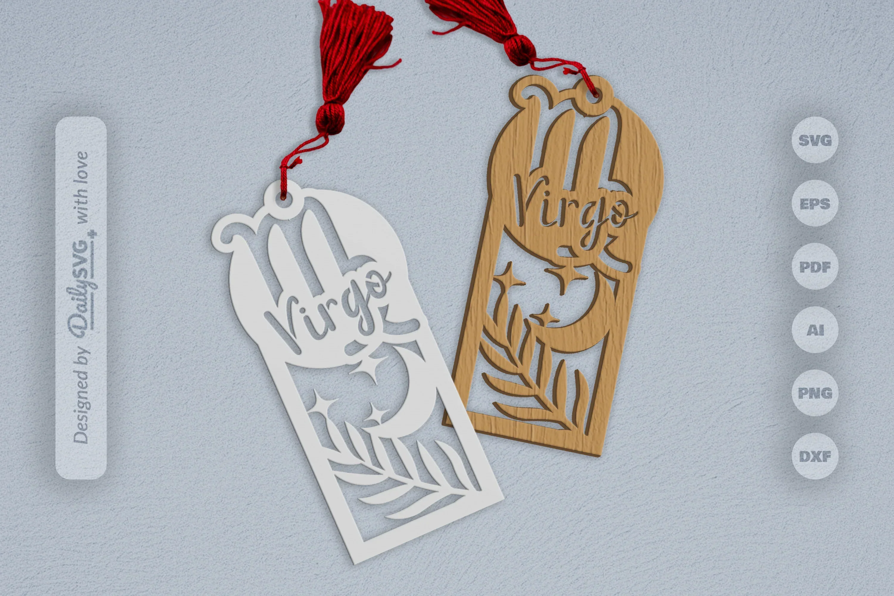 Virgo Zodiac Laser Cut SVG Bundle