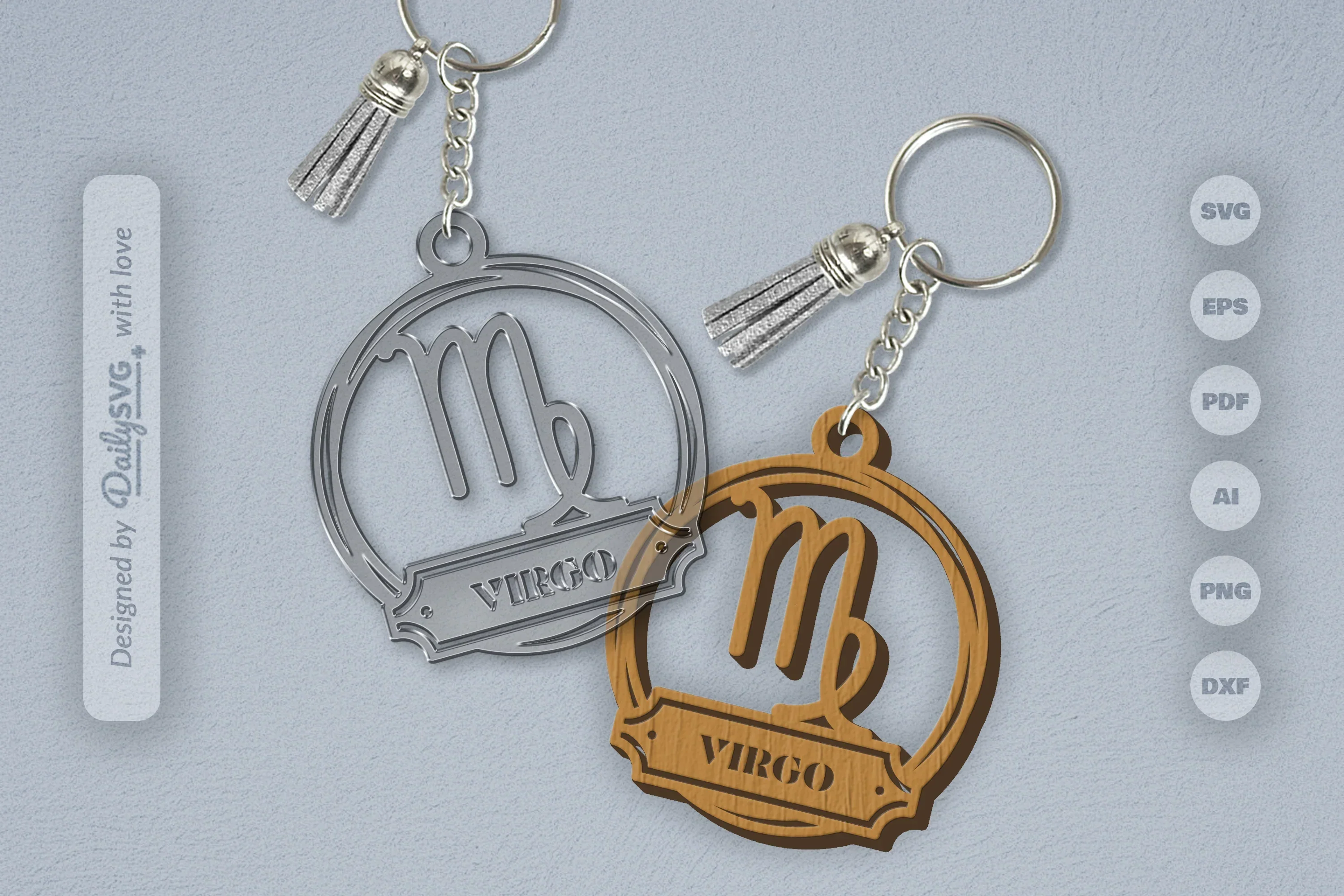 Virgo Zodiac Sign SVG Bundle