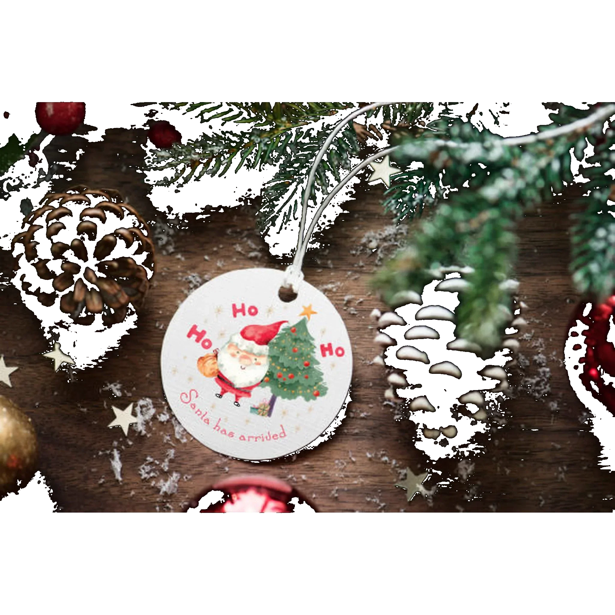 Watercolor Christmas SVG