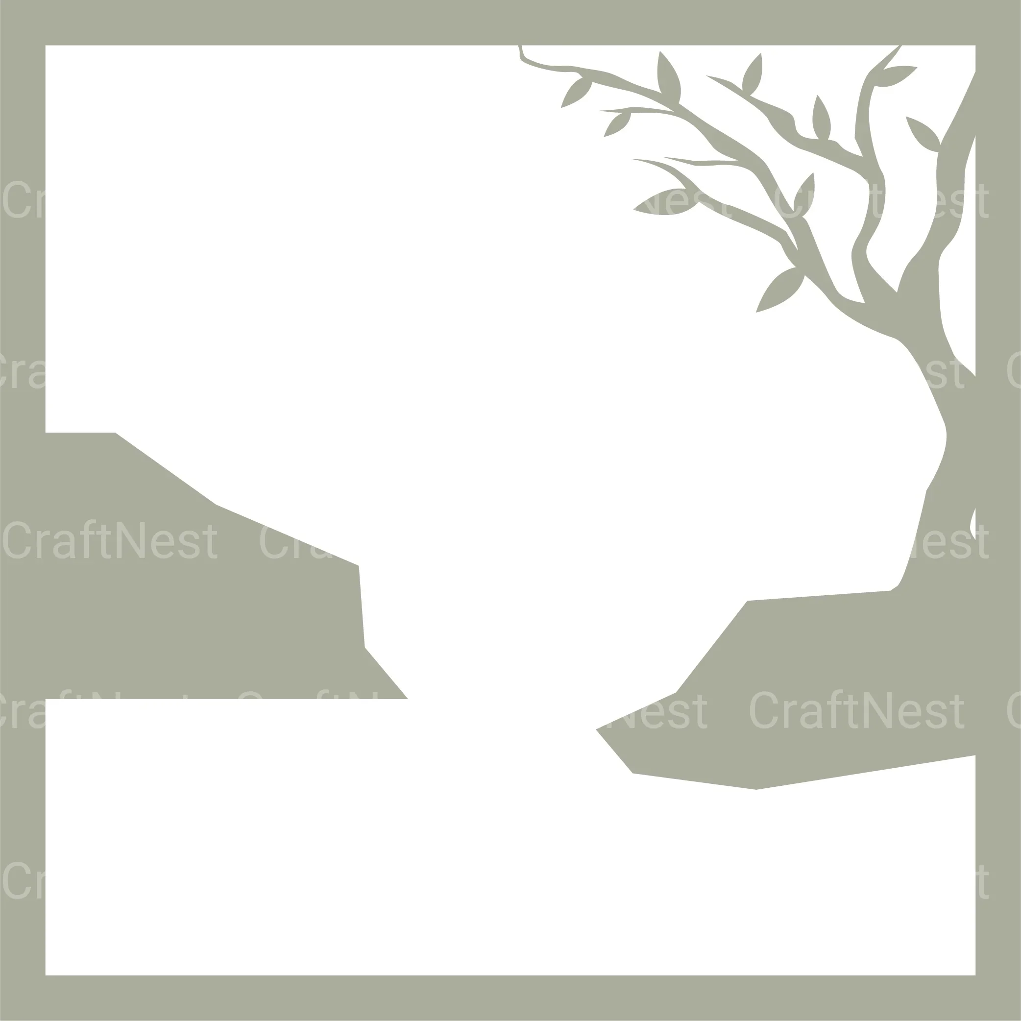 Waterfall 3D Layered Papercut SVG Bundle - Image 7
