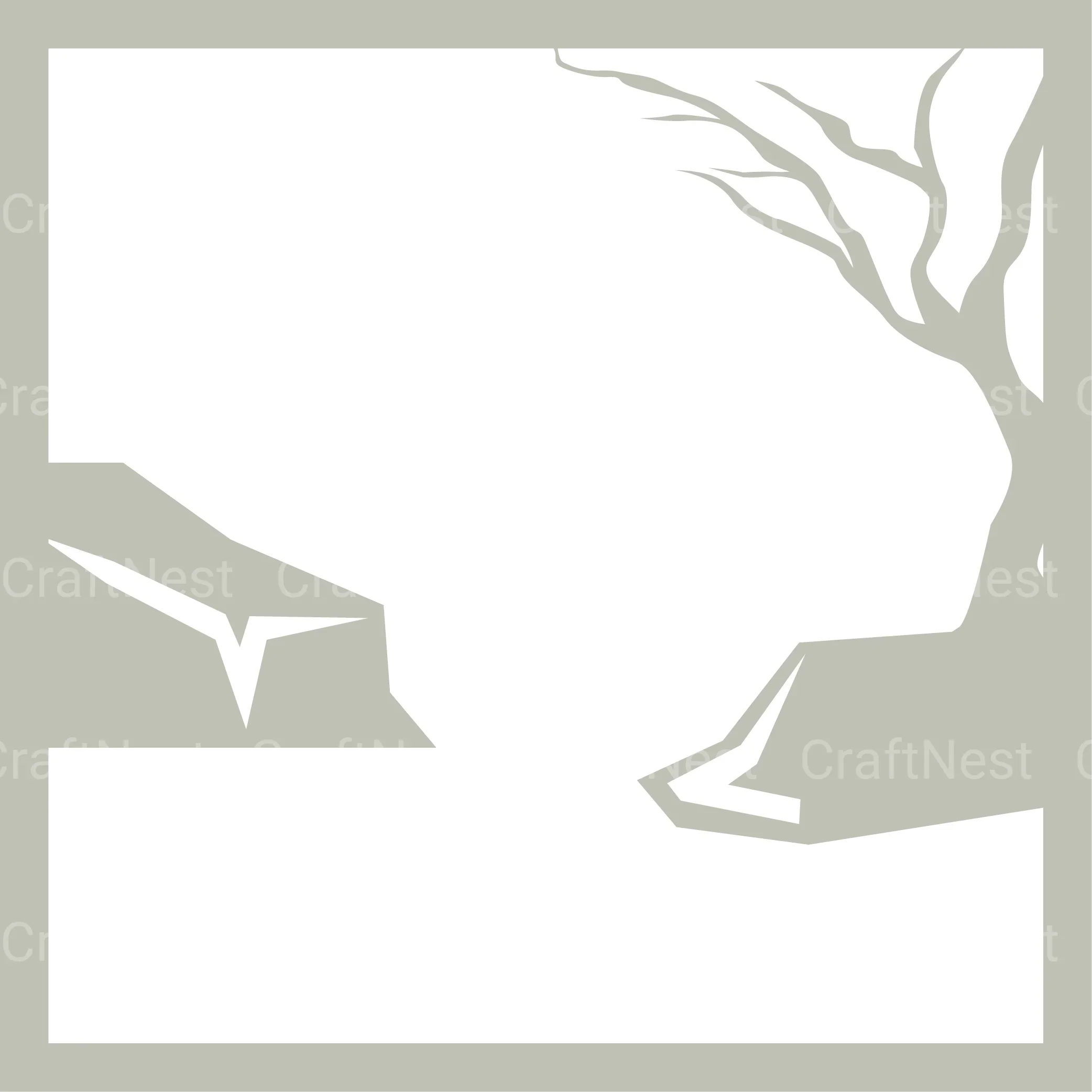 Waterfall 3D Layered Papercut SVG Bundle - Image 8