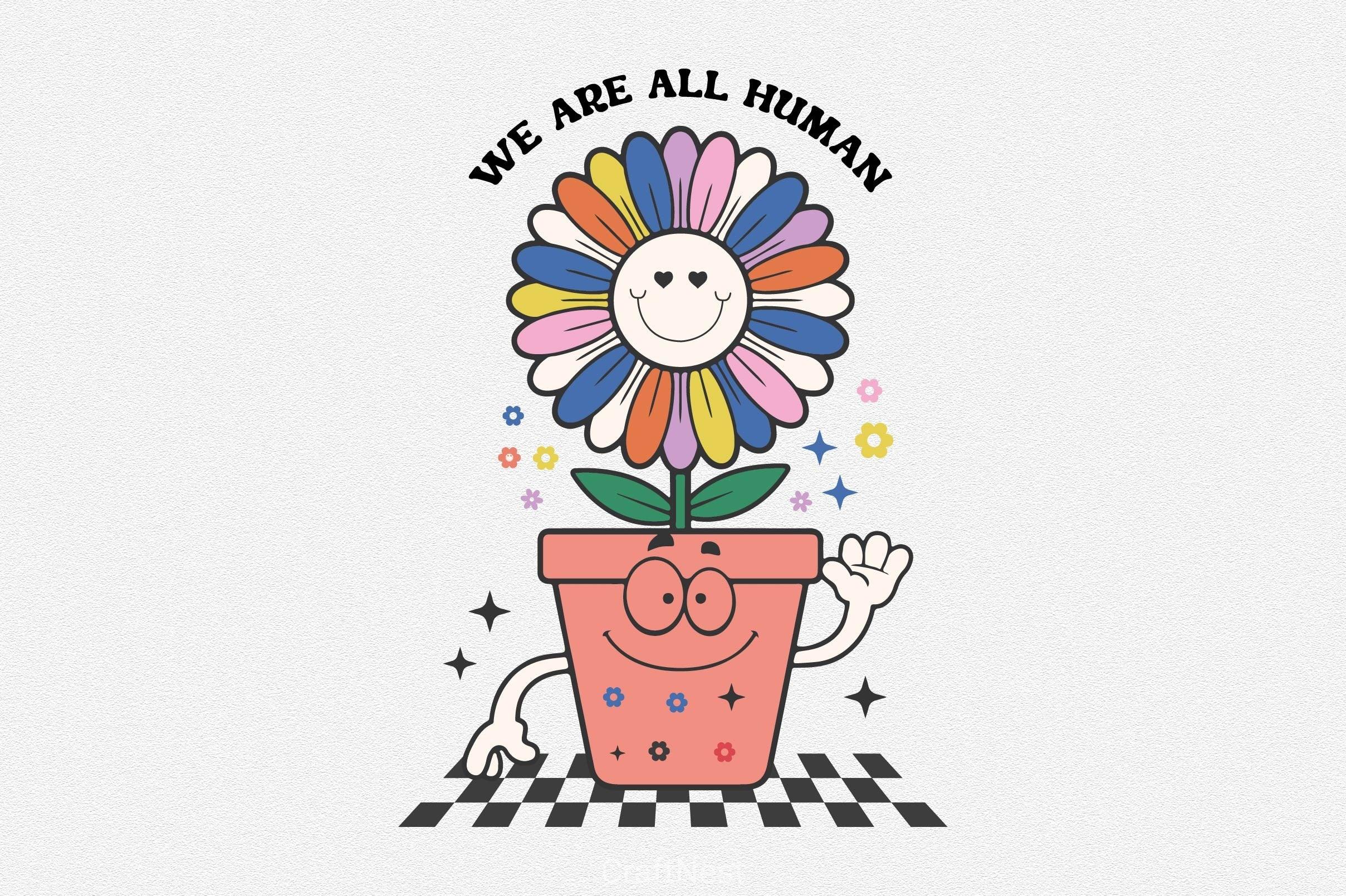 We Are All Human SVG Bundle