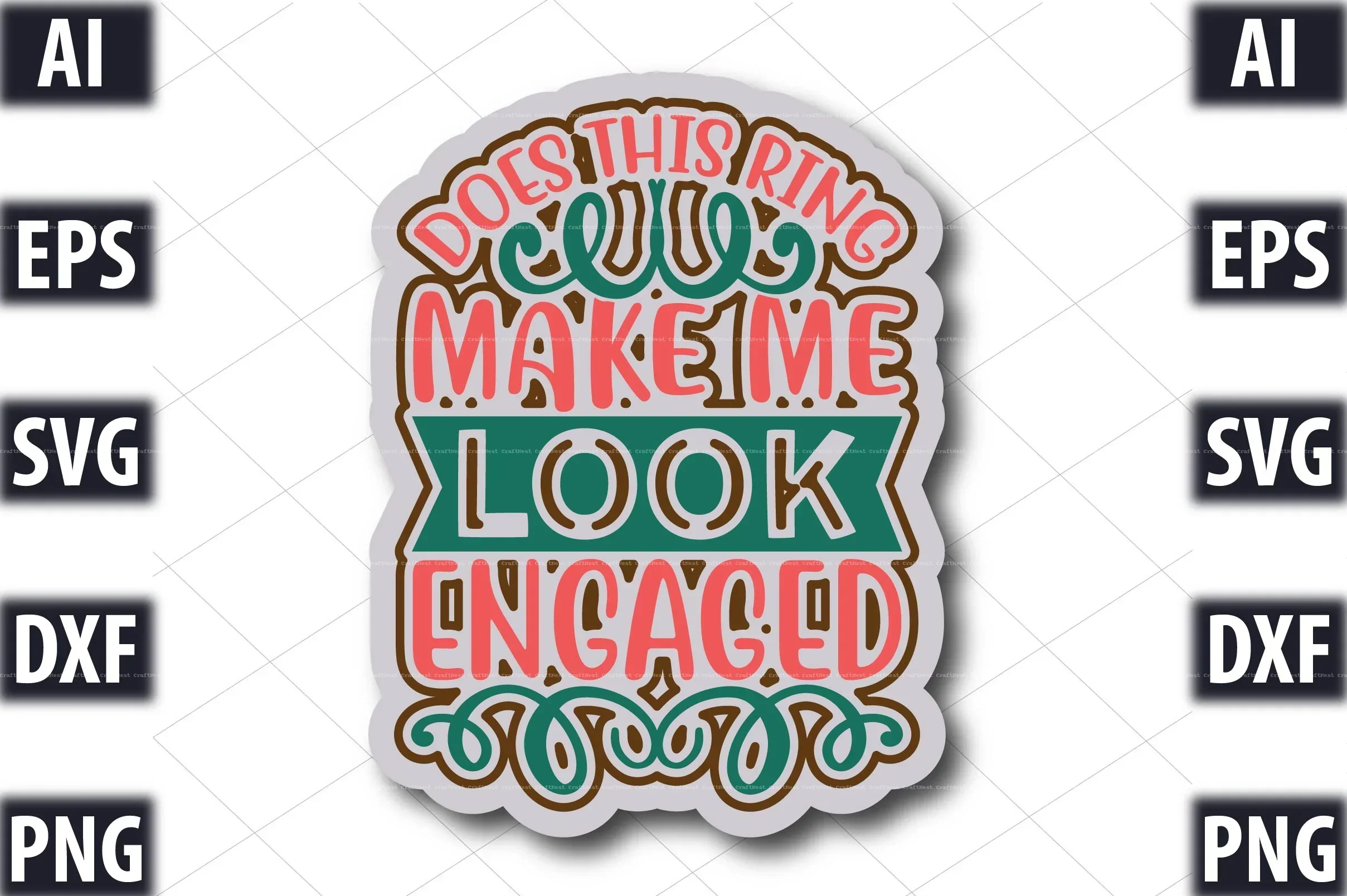 Wedding Design SVG Bundle - Image 7