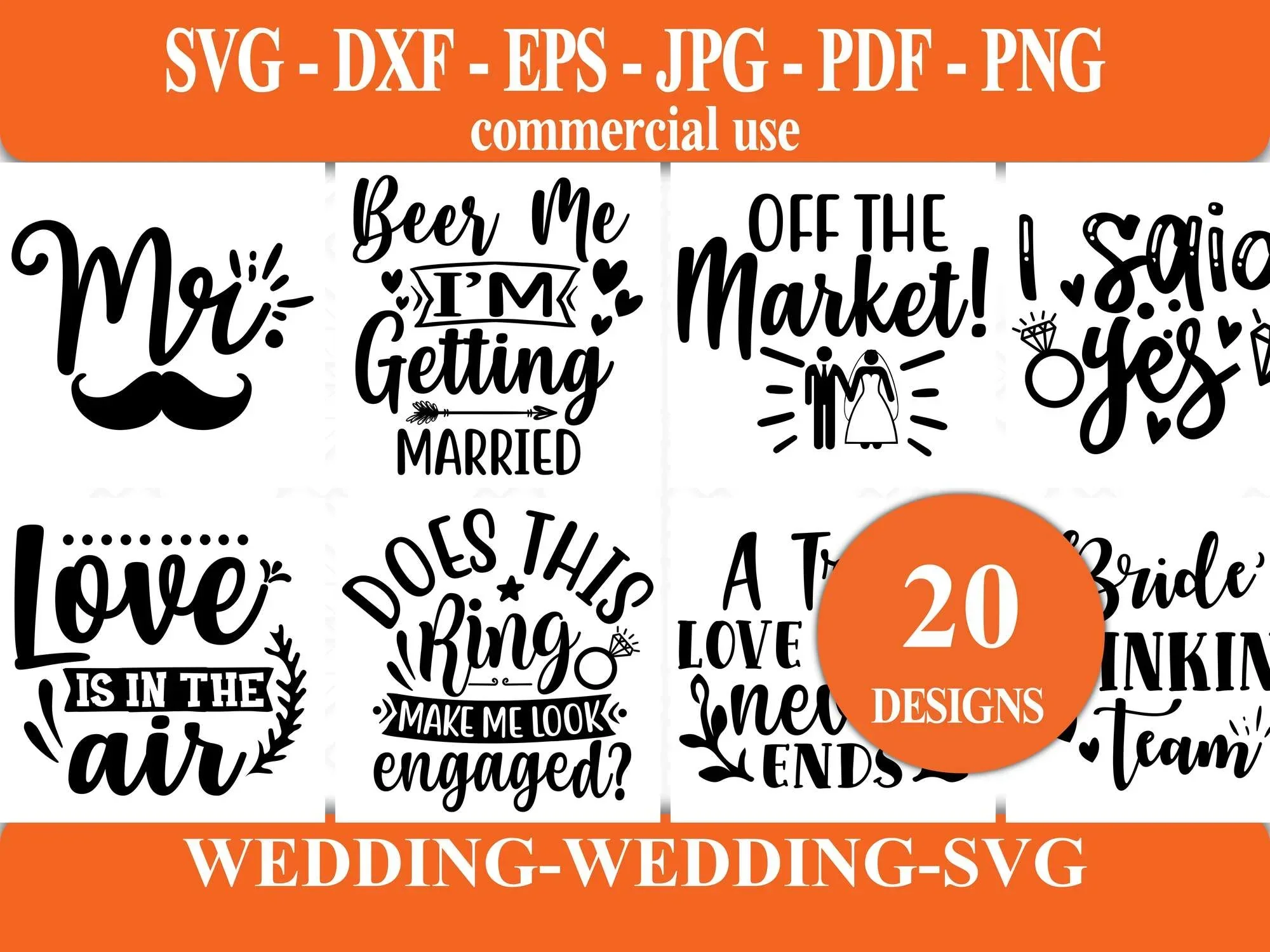 Wedding SVG