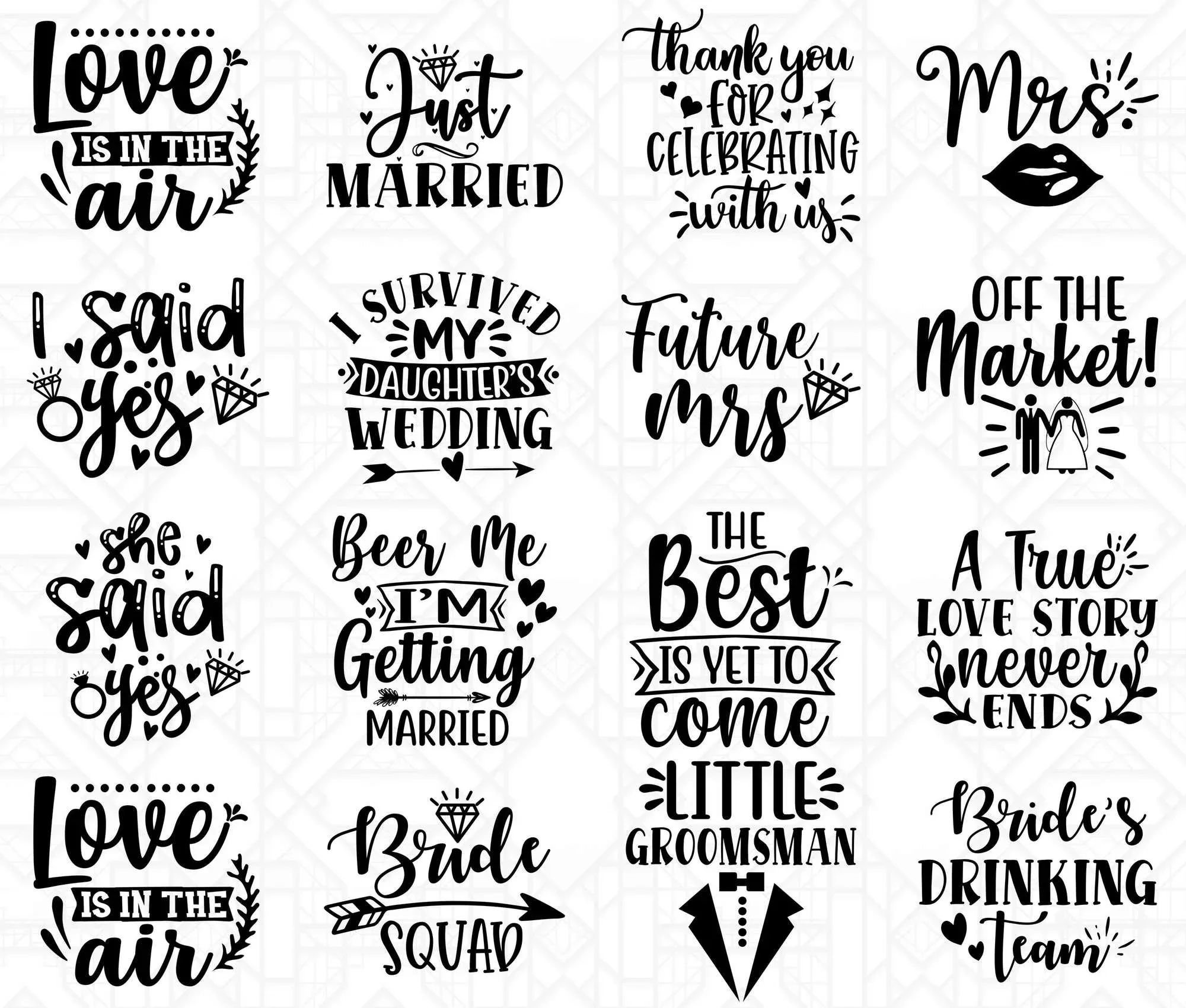 Wedding SVG - Image 2