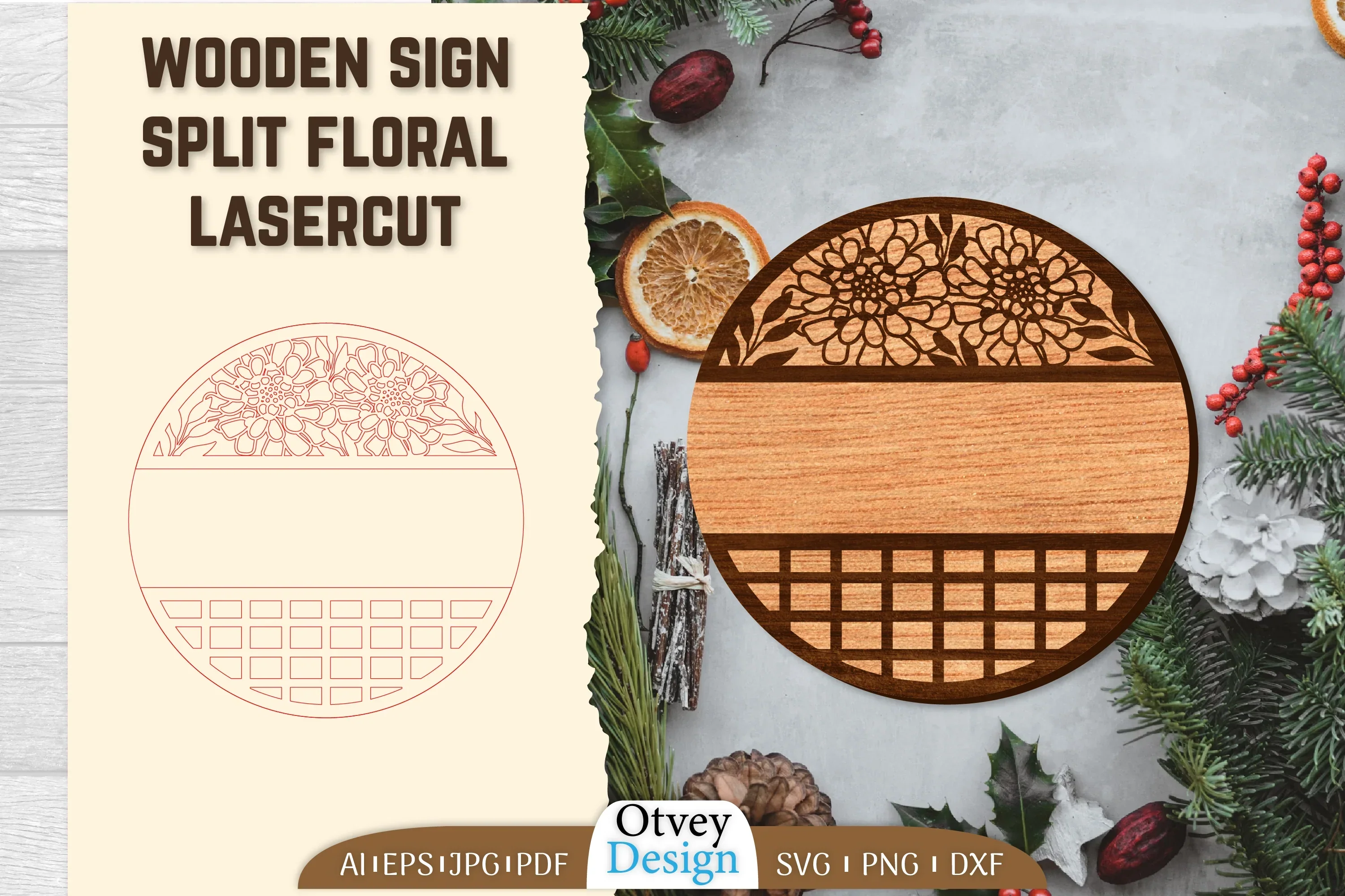 Welcome Ganging Wooden Sign SVG Bundle