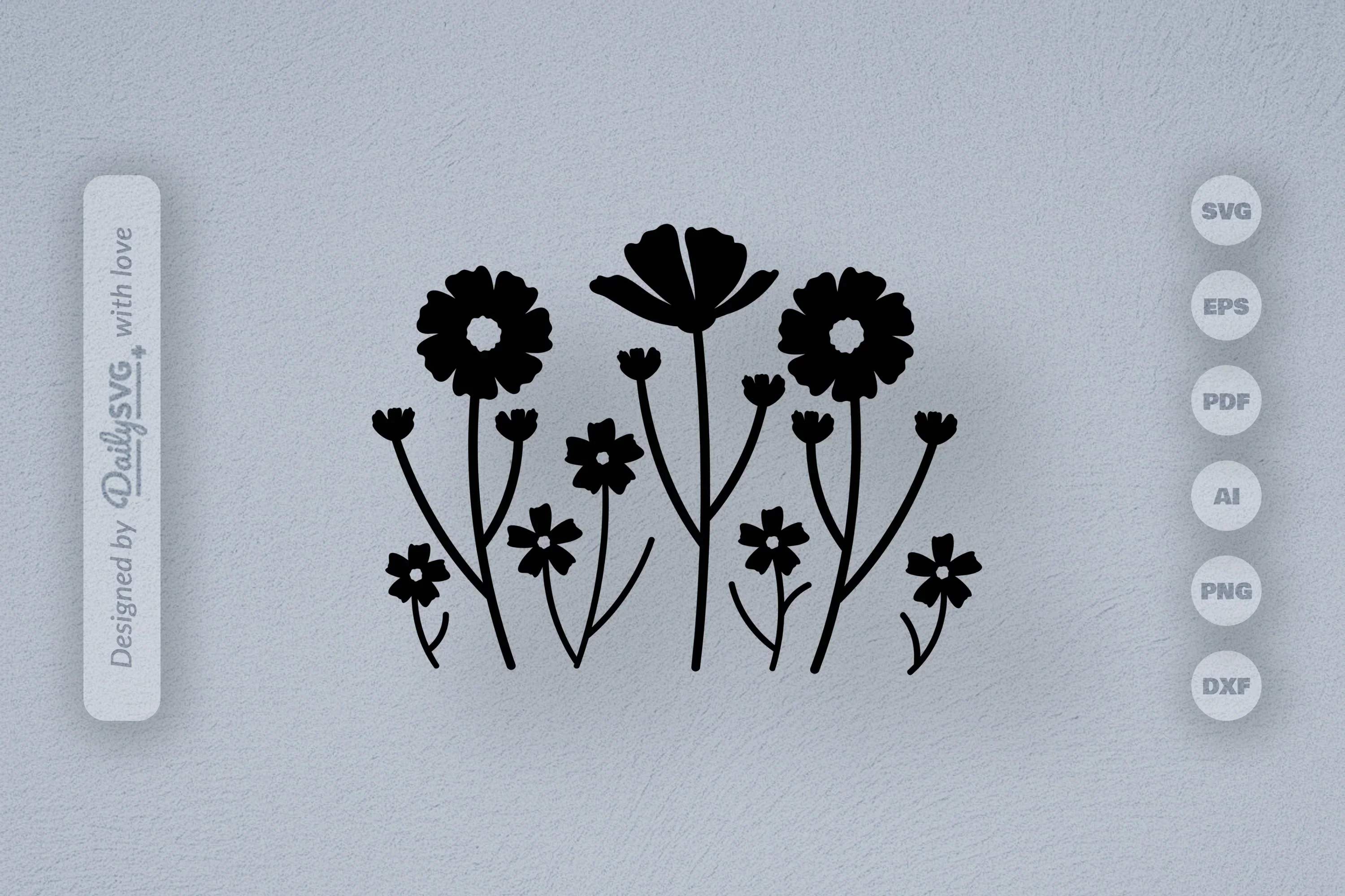 Wild Floral SVG Bundle by