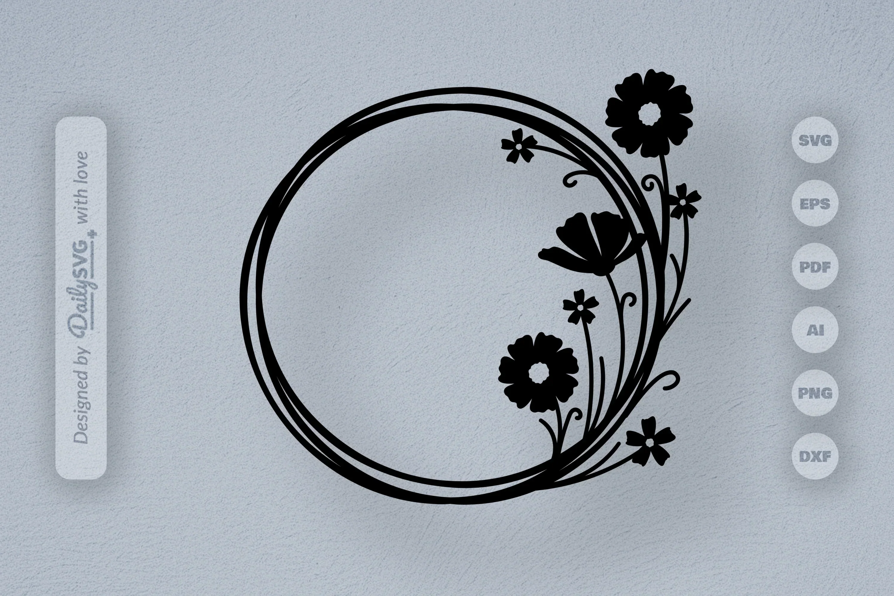 Wild Floral SVG Bundle for Creative Projects