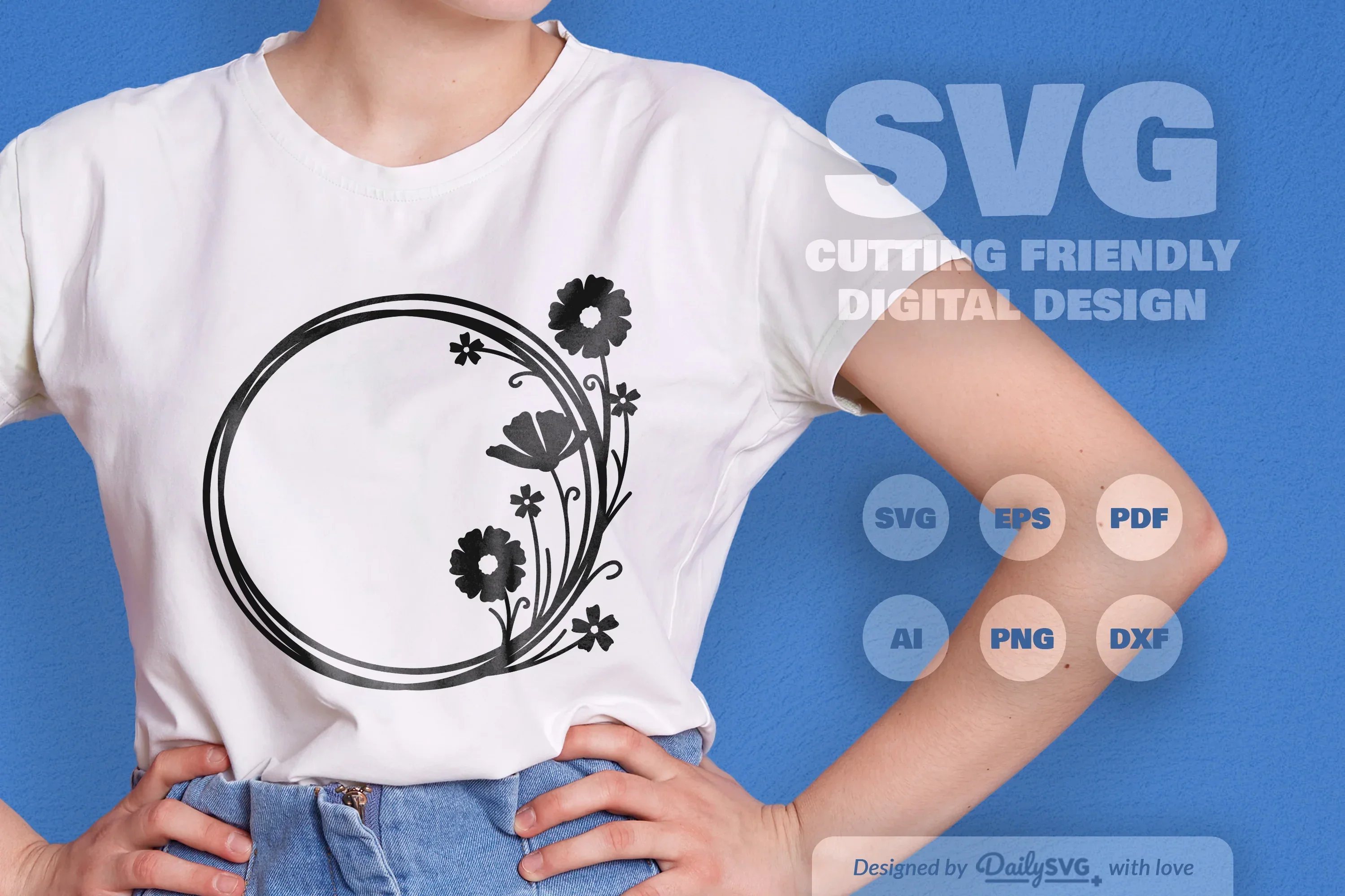 Wild Floral SVG Bundle for Creative Projects - Image 4